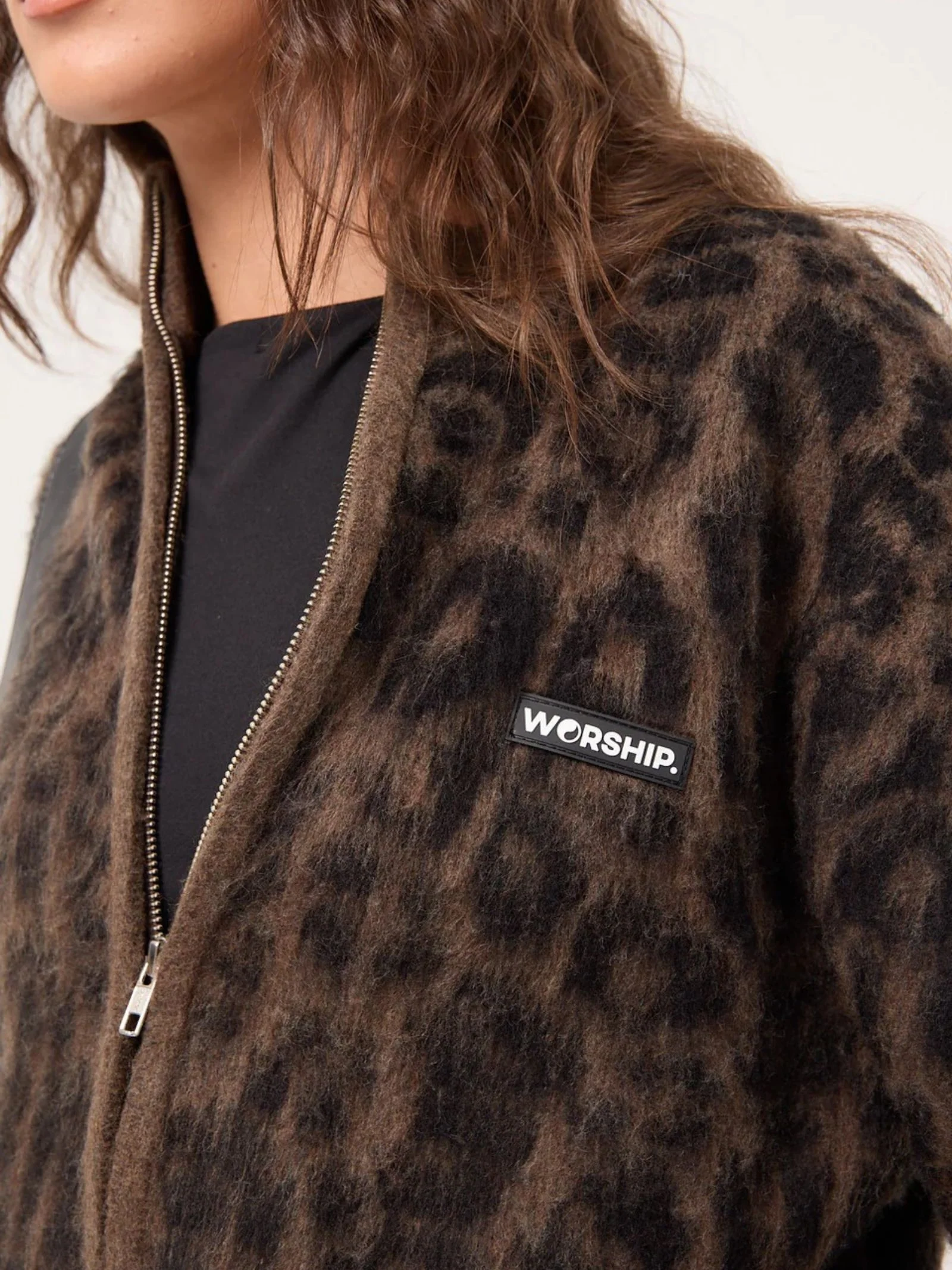 Night Prowler Zip Front Knit - Image 2
