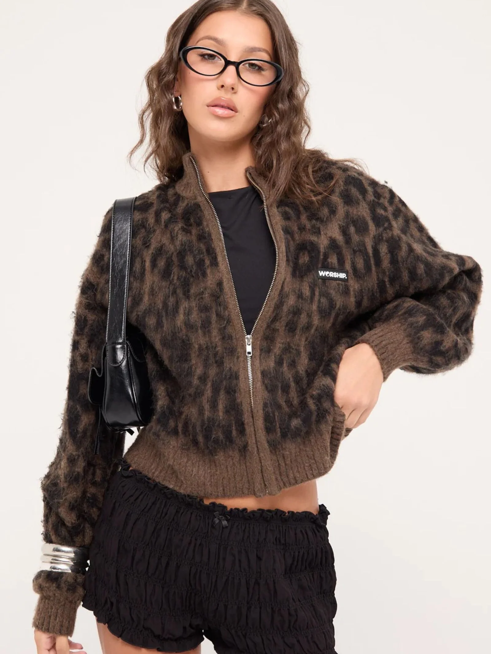 Night Prowler Zip Front Knit - Image 3