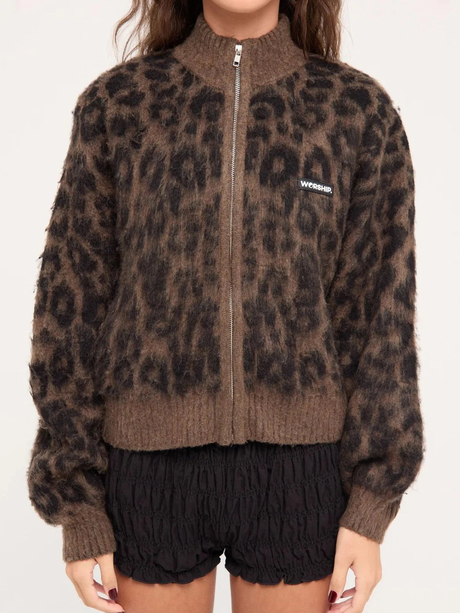 Night Prowler Zip Front Knit - Image 6