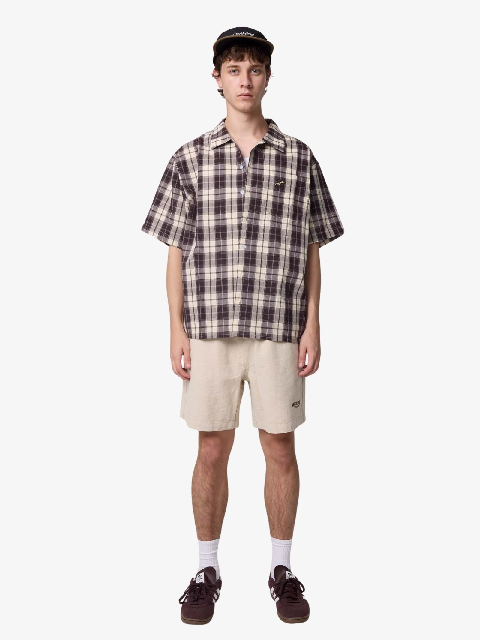 Satisfaction Baggy Cotton Linen Shorts