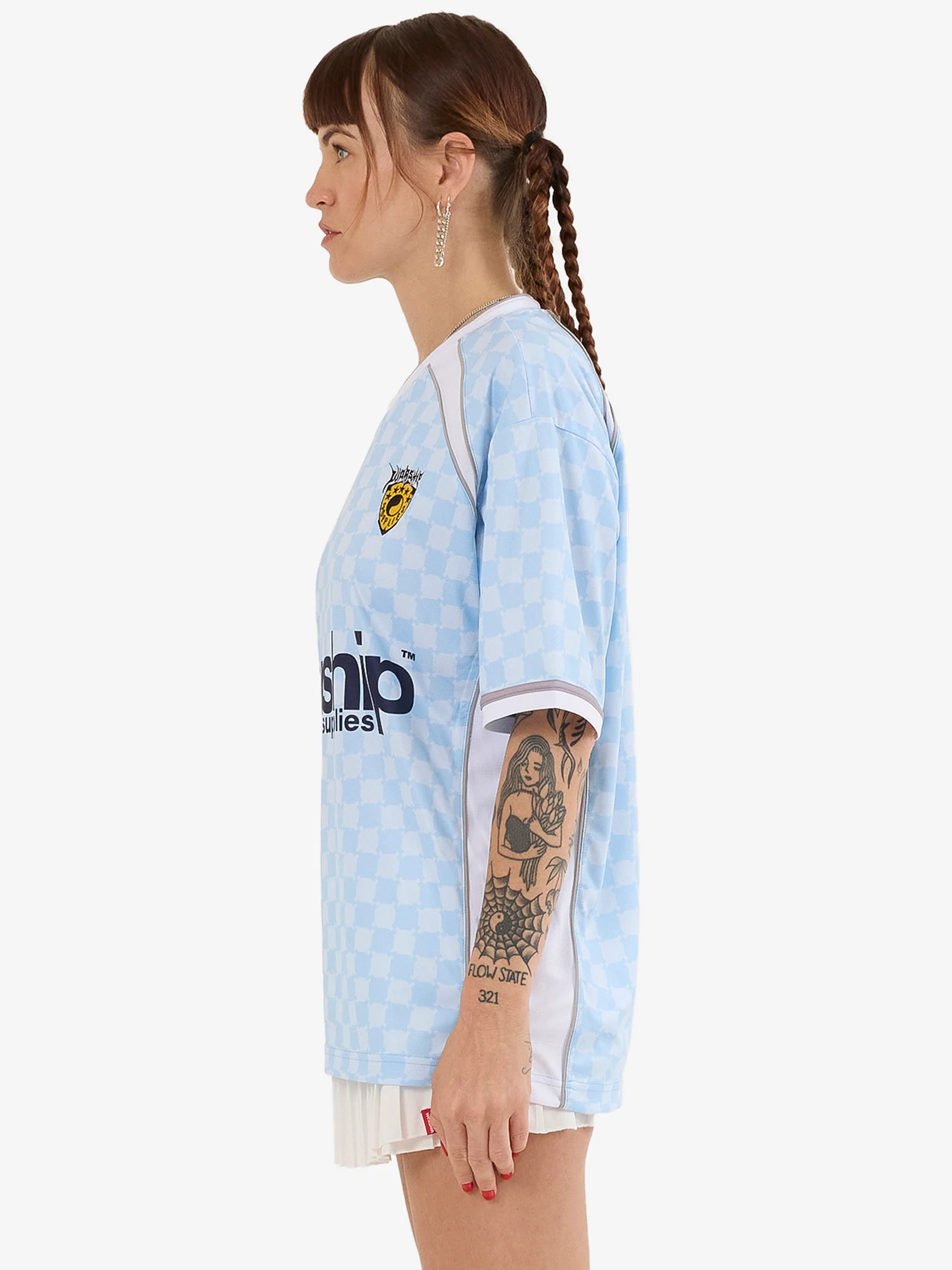 Take A Trip V Neck Football Jersey - Image 4