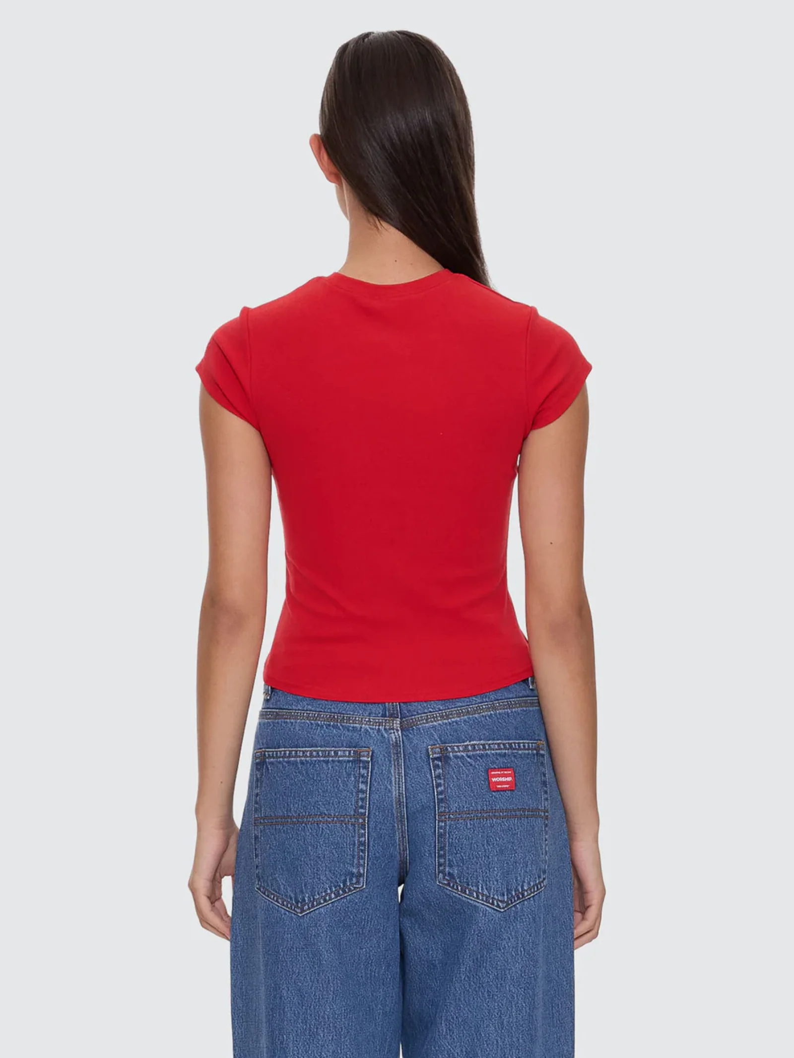 Throws Cap Sleeve Tee - Image 3