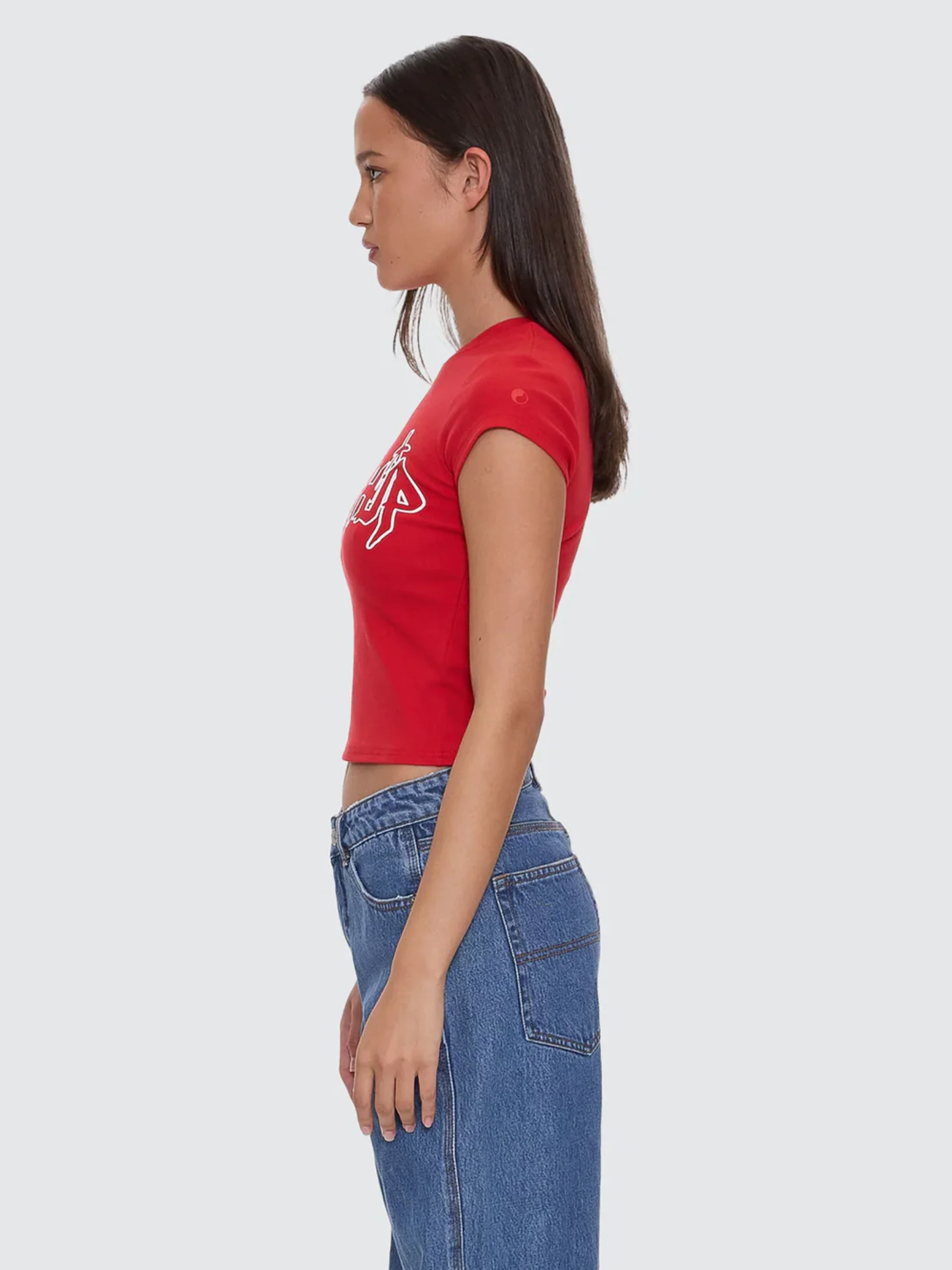 Throws Cap Sleeve Tee - Image 5