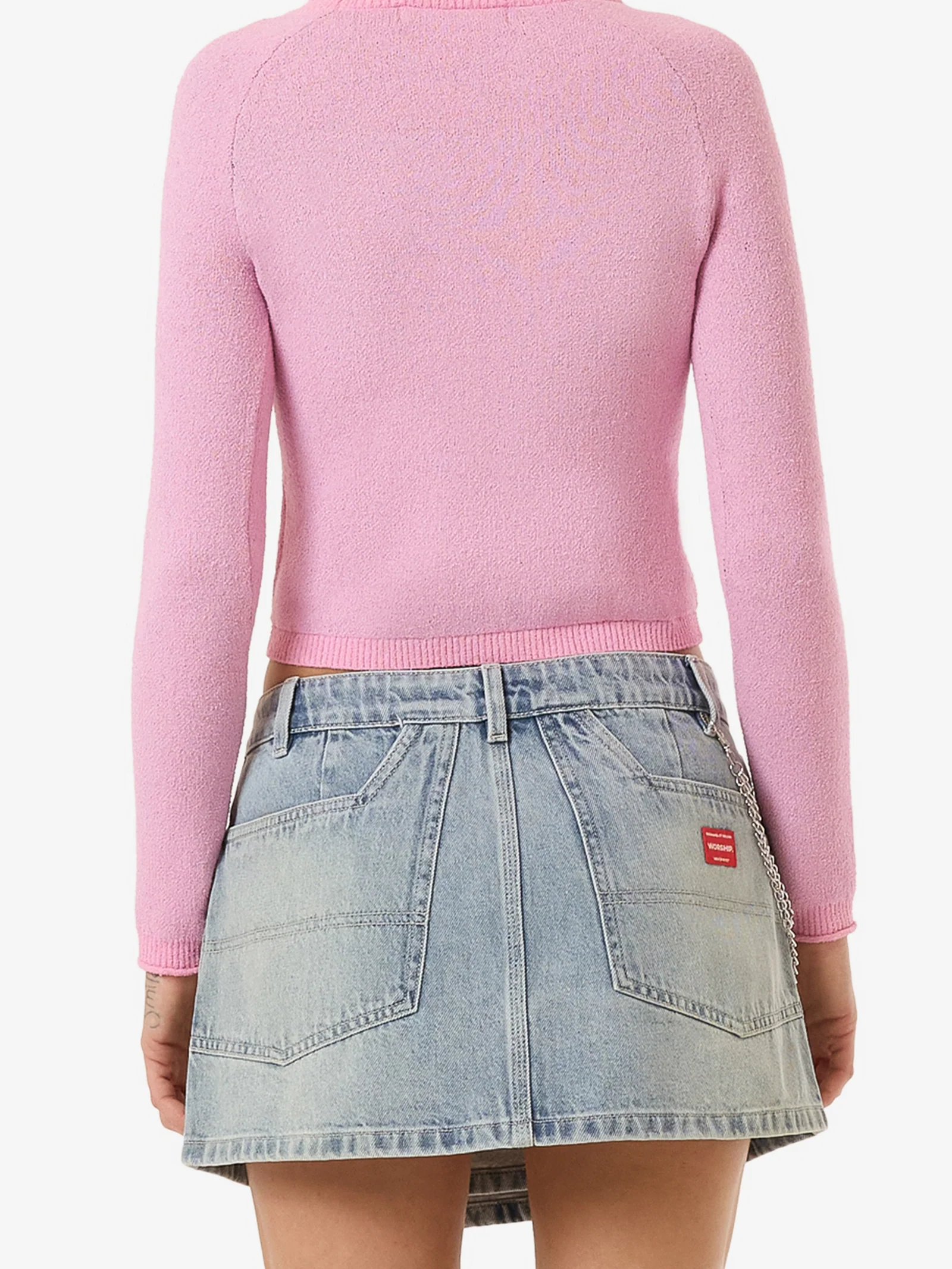 Vexed Denim Mini Skirt - Image 2