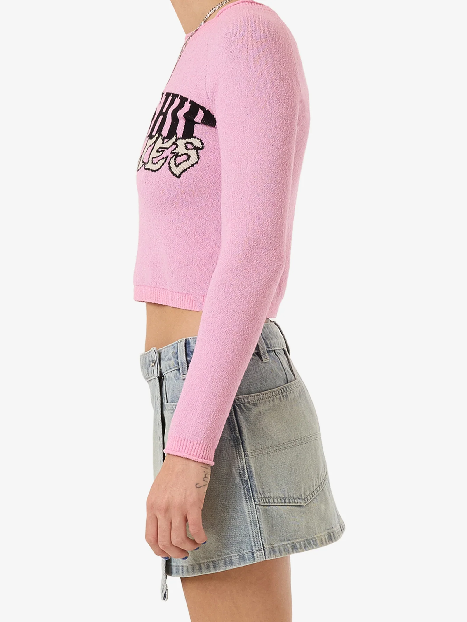 Vexed Denim Mini Skirt - Image 4