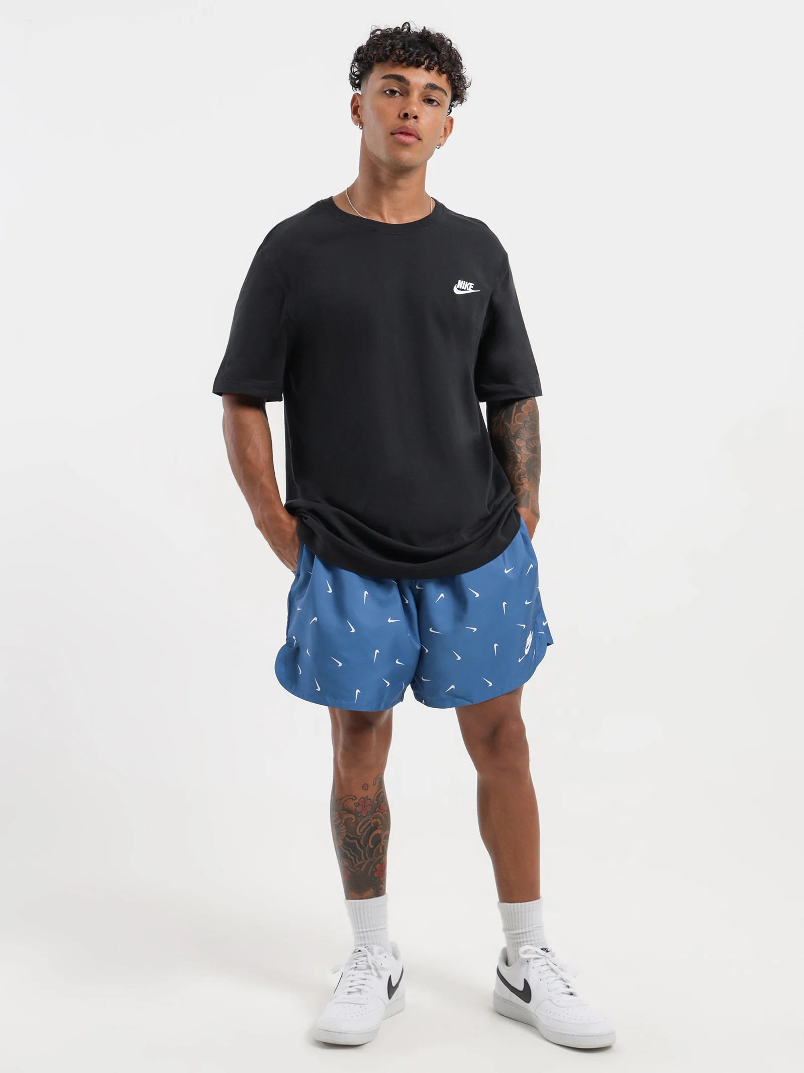 Woven Lined Flow Shorts - Image 4
