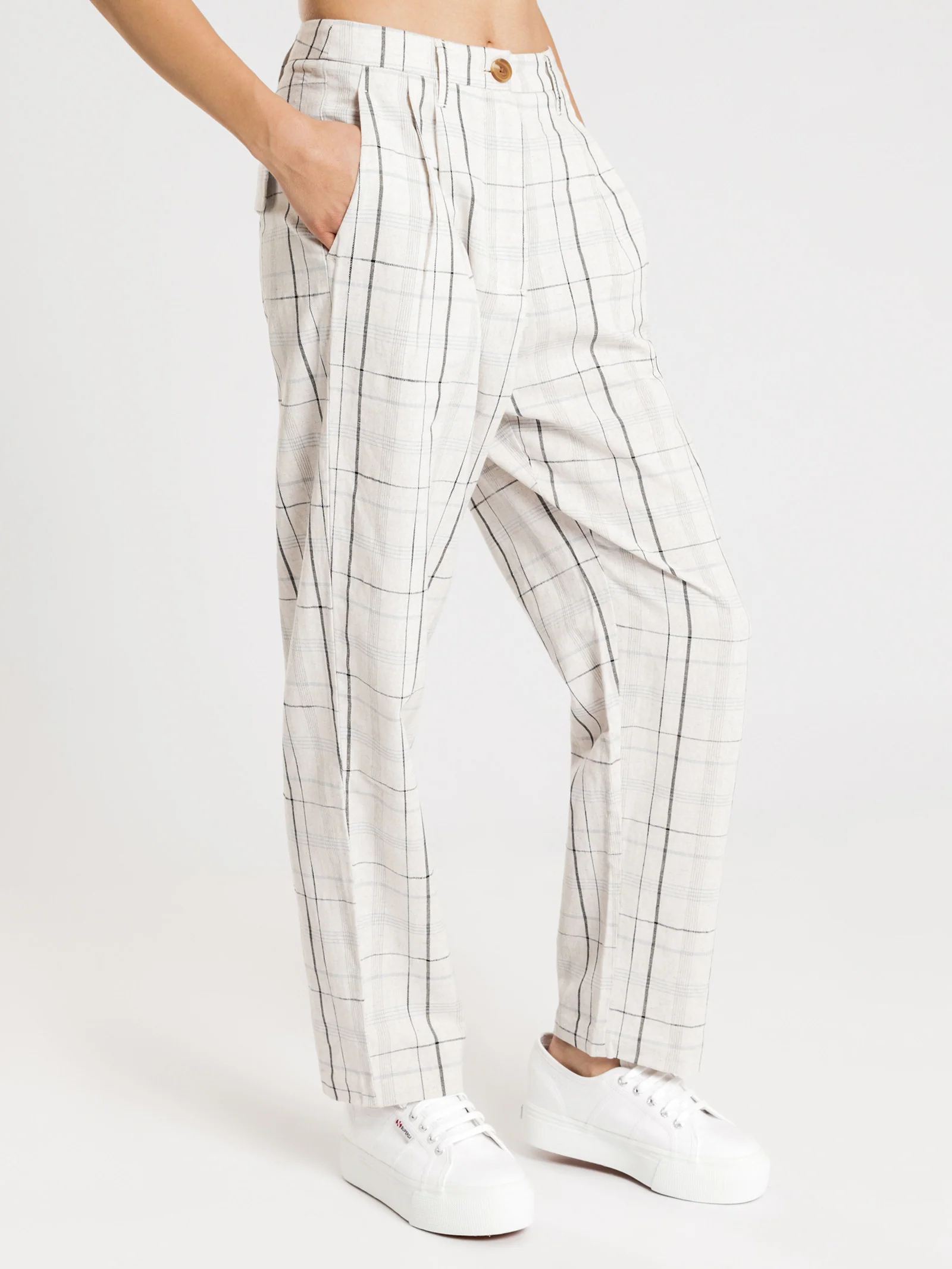 Wren Check Pants - Image 3