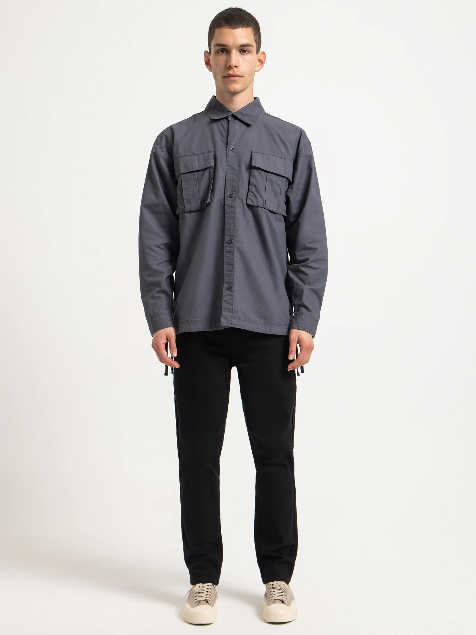 Wyatt Cargo Long Sleeve Shirt - Image 2