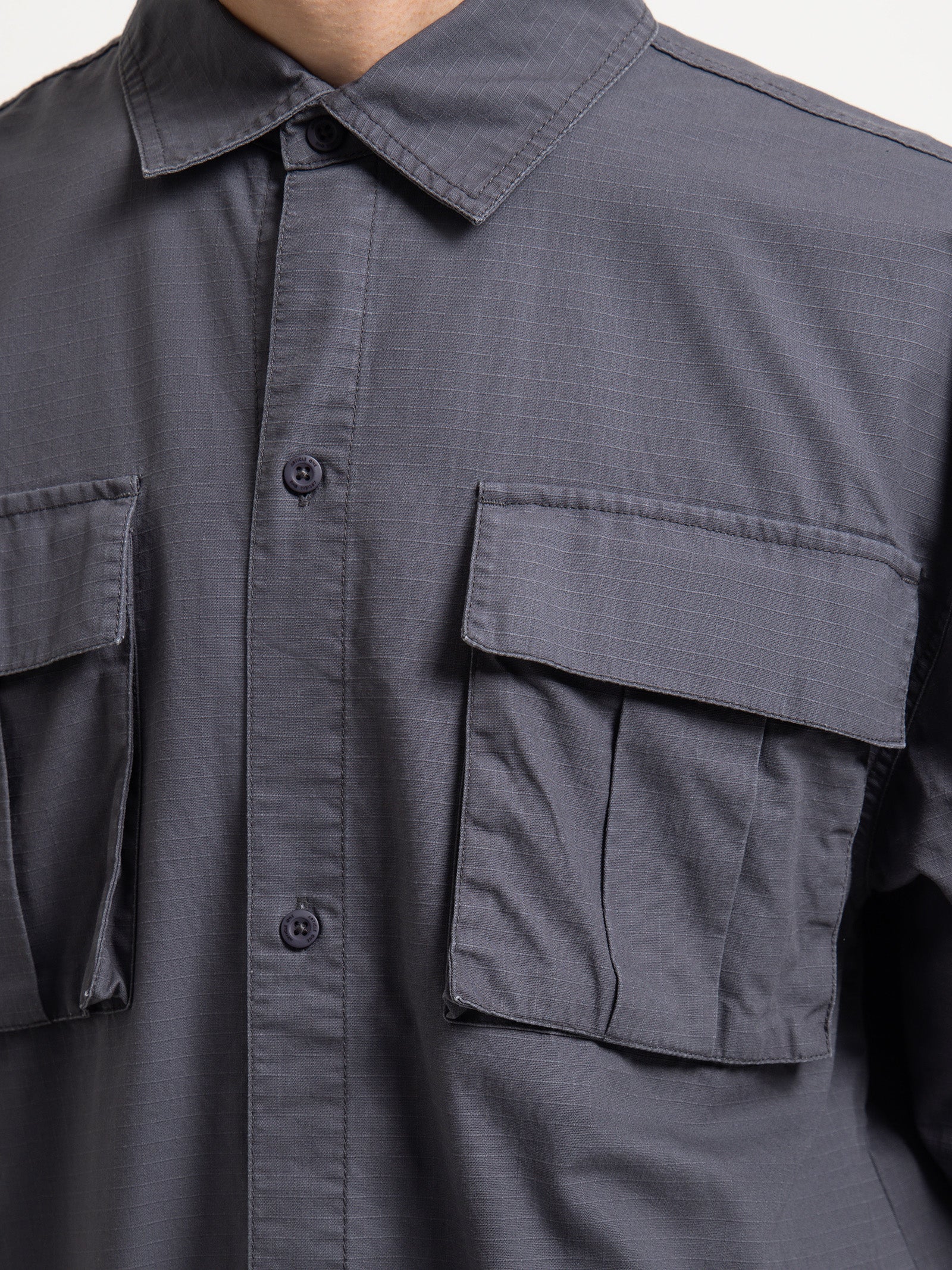 Wyatt Cargo Long Sleeve Shirt - Image 3