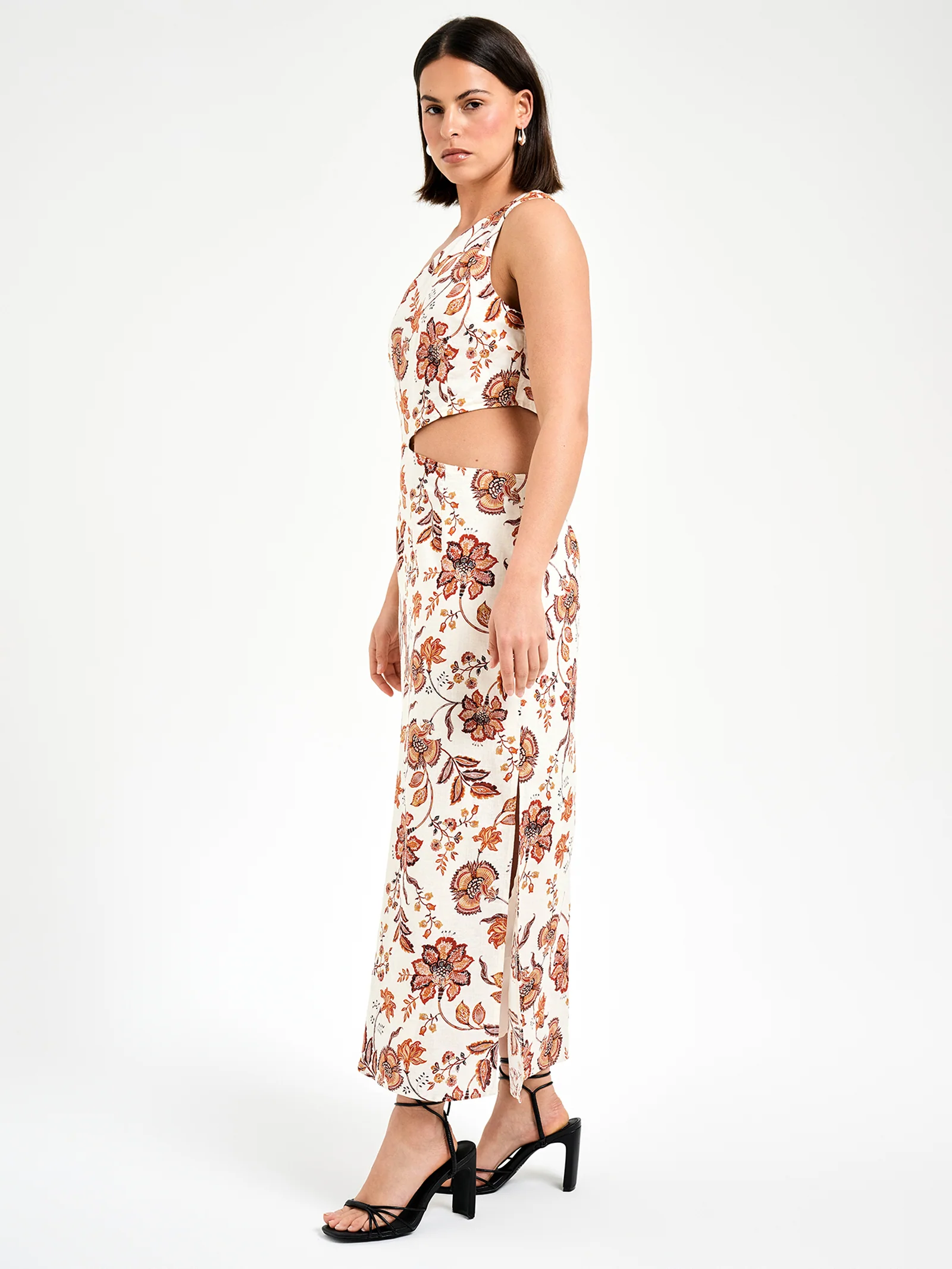Wylder Asymmetrical MIdi Dress - Image 3