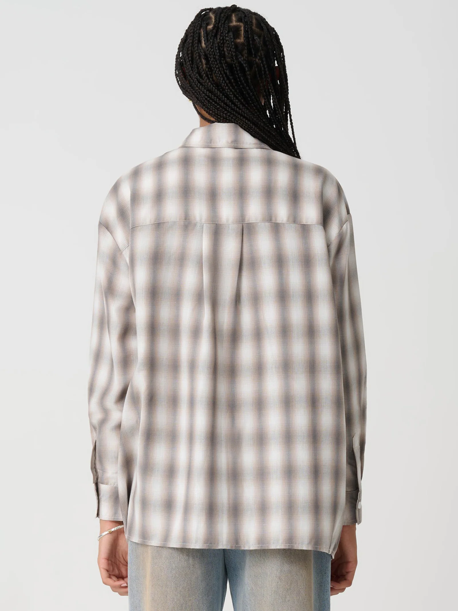 Blend Check Oversized Shirt - Image 2