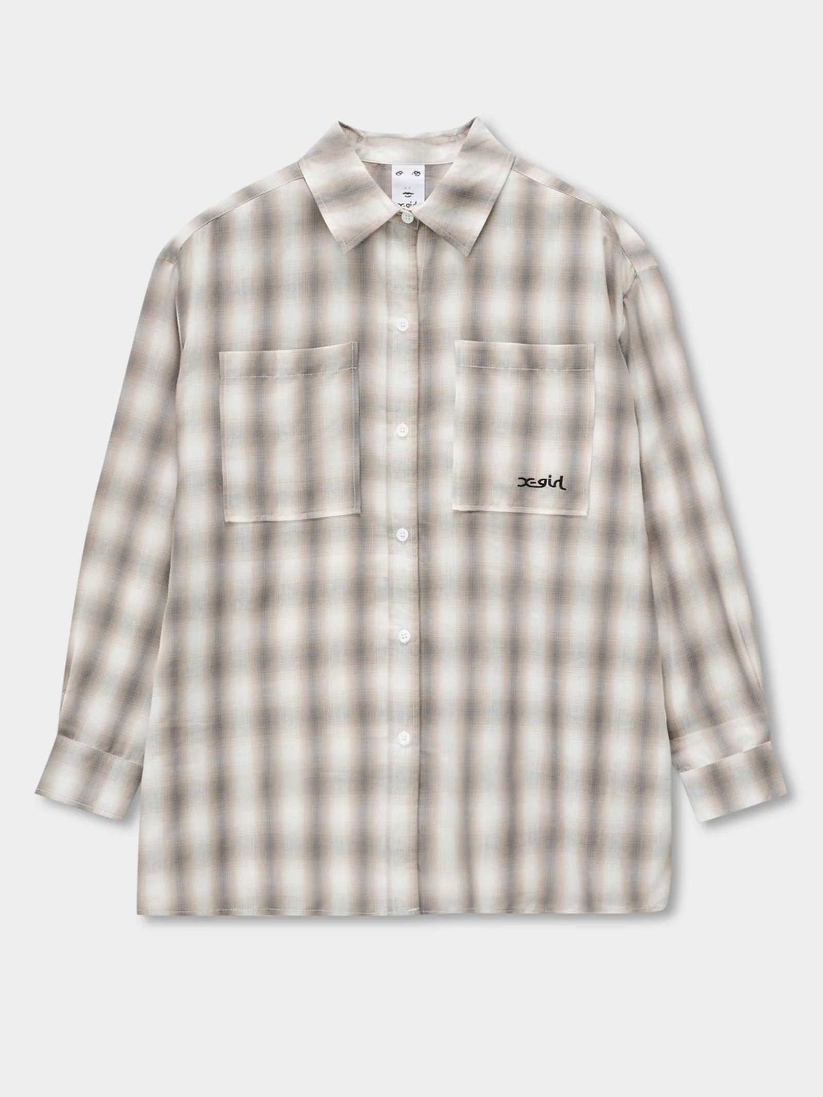 Blend Check Oversized Shirt - Image 3