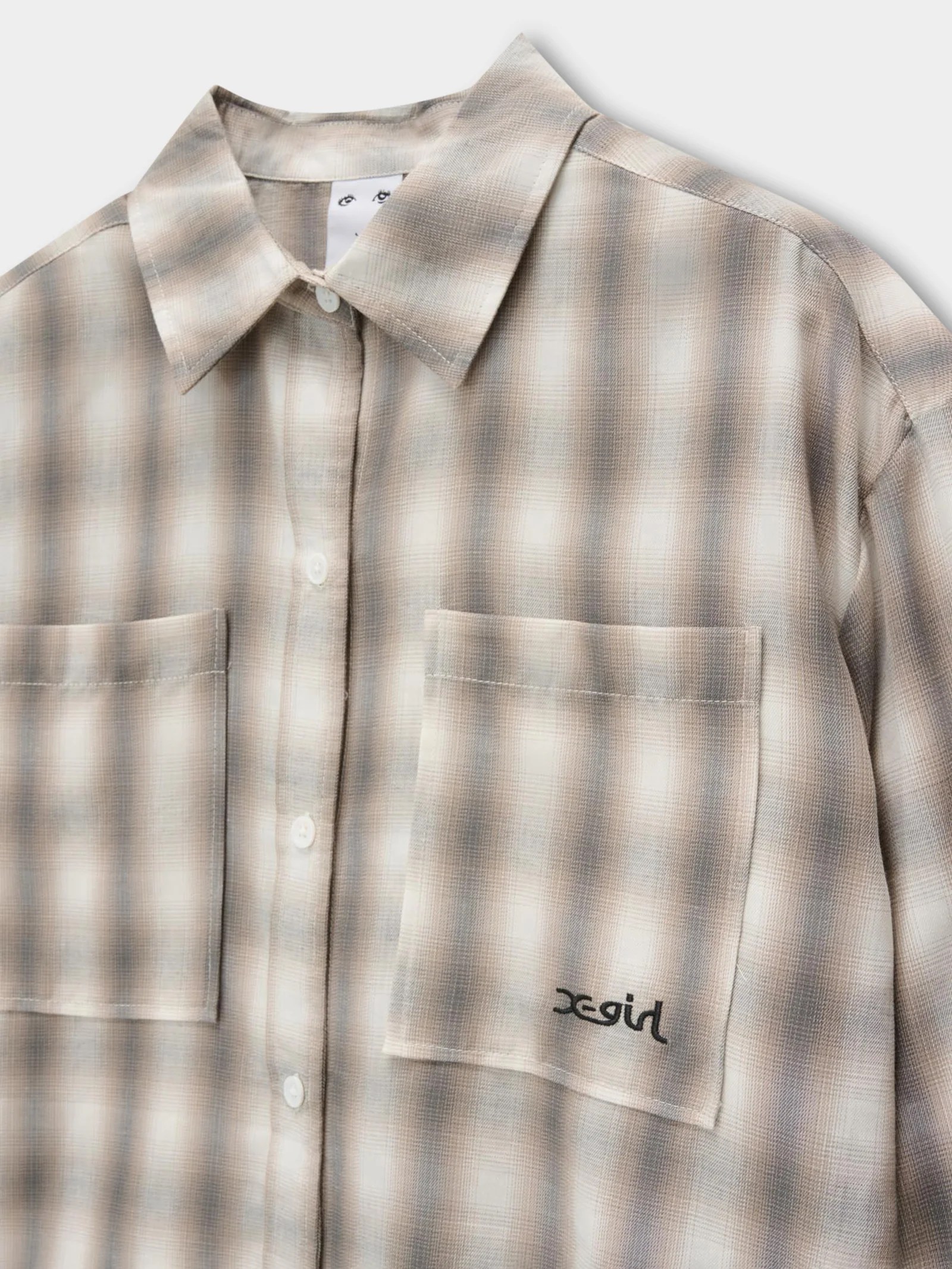 Blend Check Oversized Shirt - Image 5