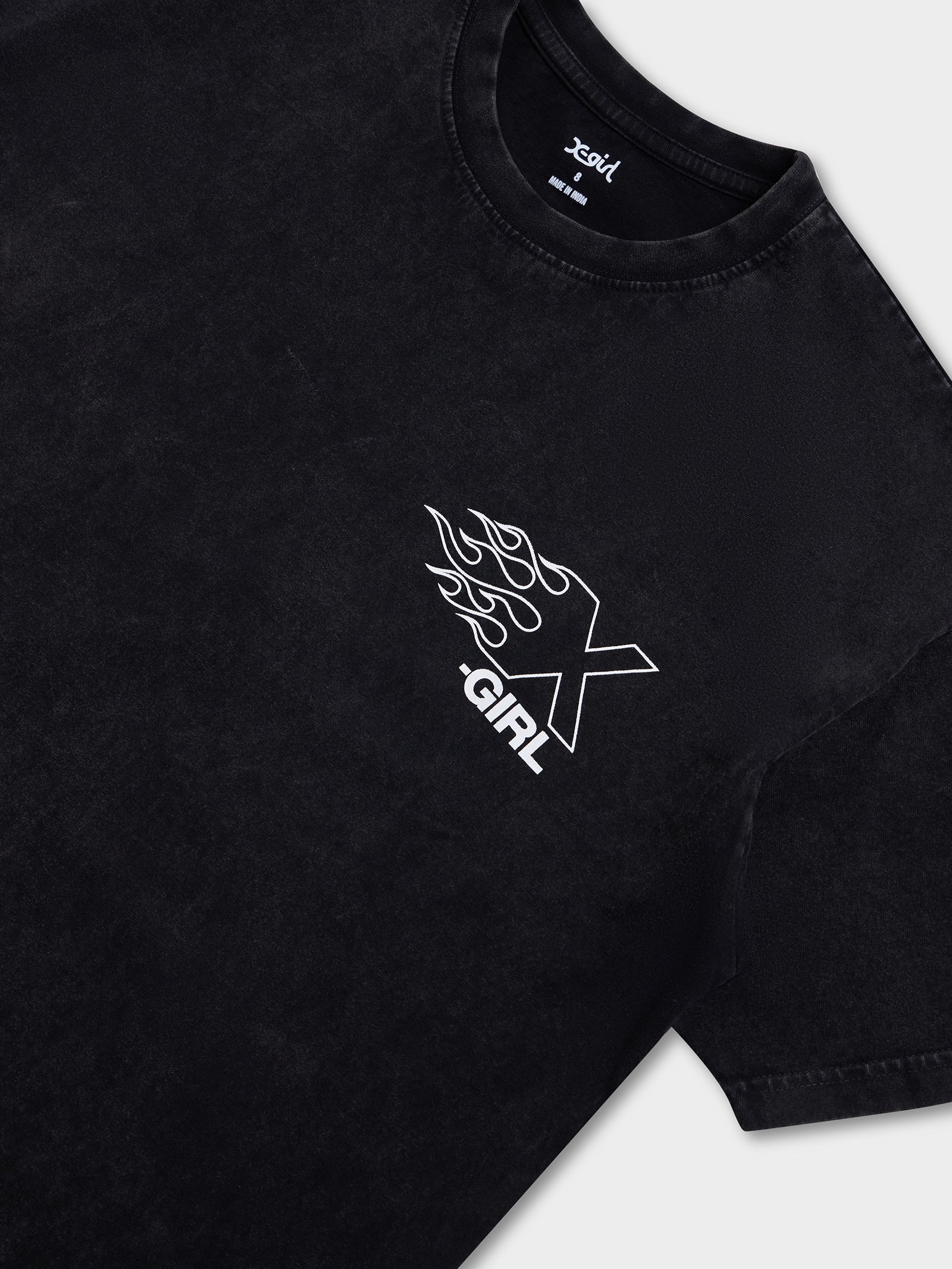 Burning X Logo Relaxed Tee - Image 6