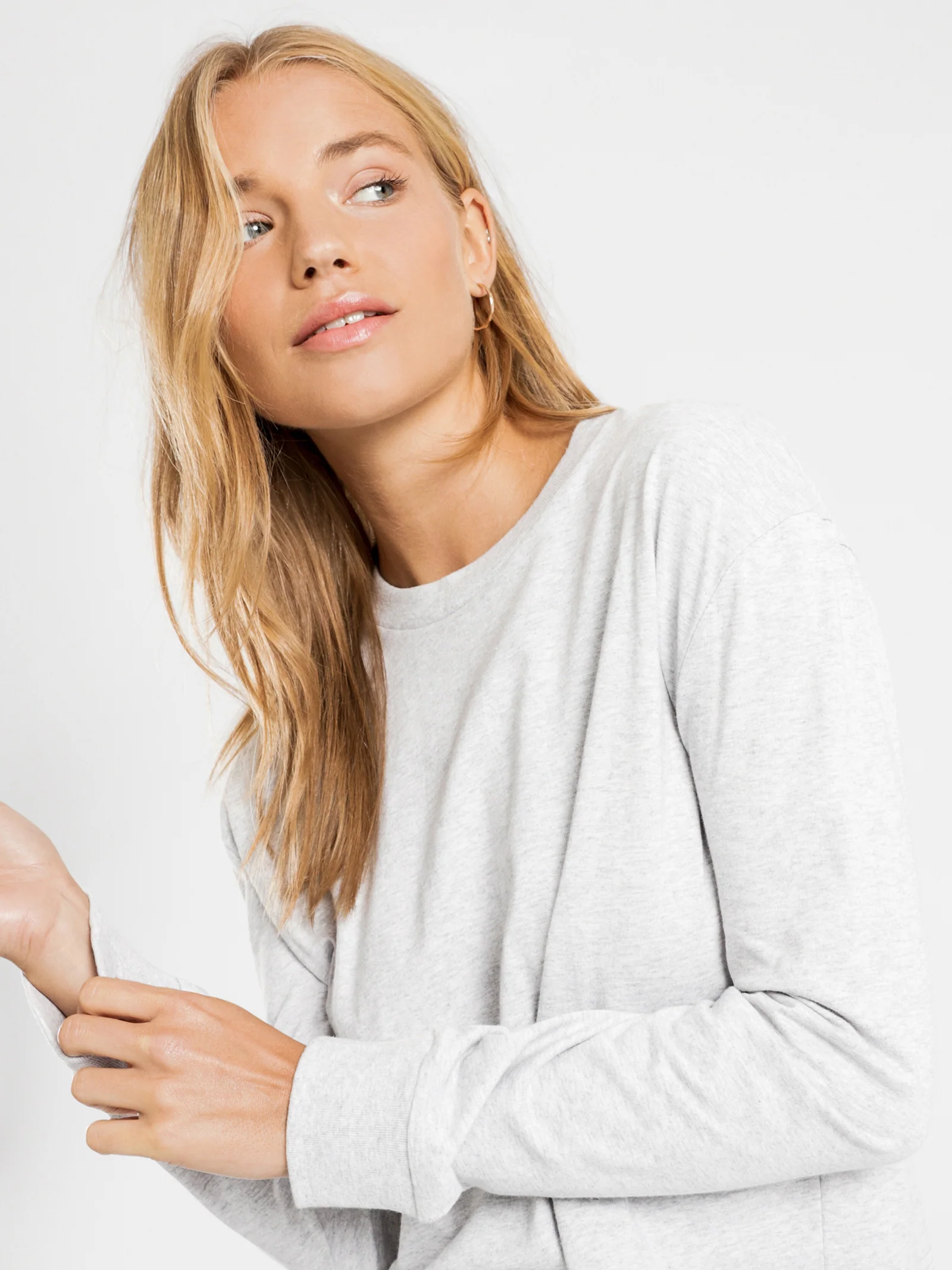 Xavier Crop Long Sleeve BF T-Shirt - Image 3