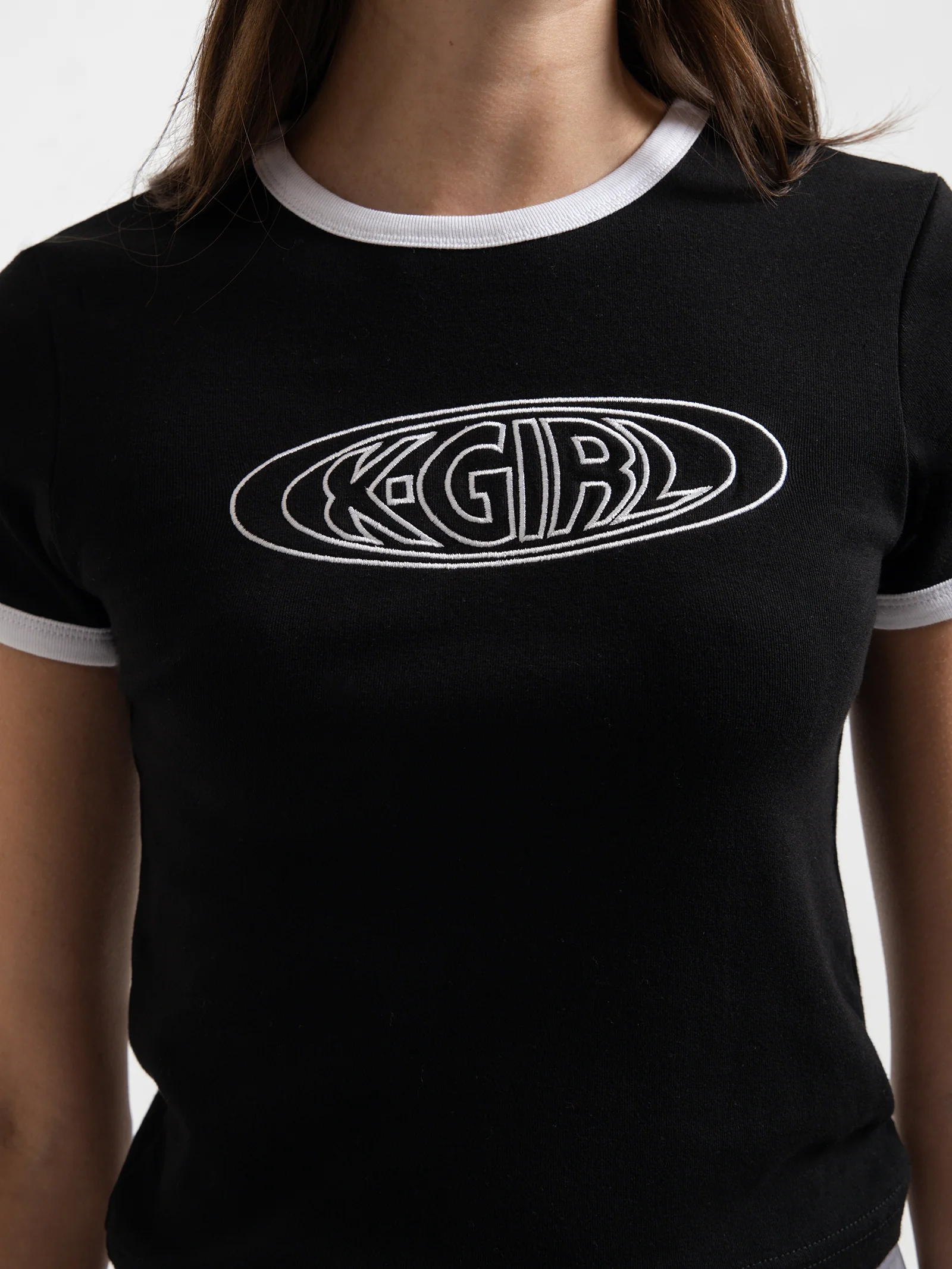 Oval Logo Ringer Baby T-Shirt - Image 3