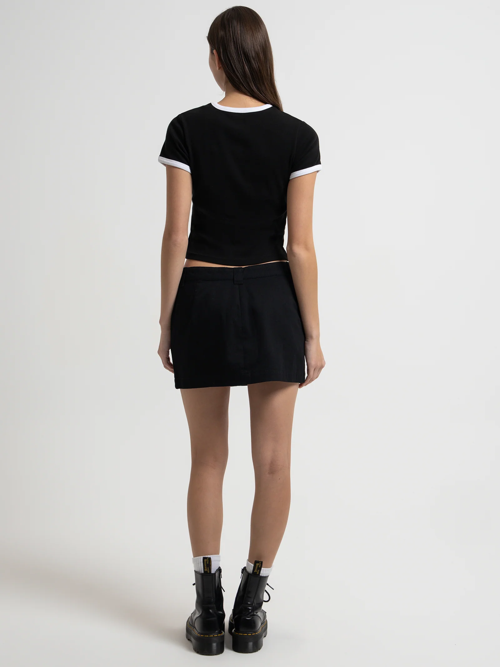 Oval Logo Ringer Baby T-Shirt - Image 5