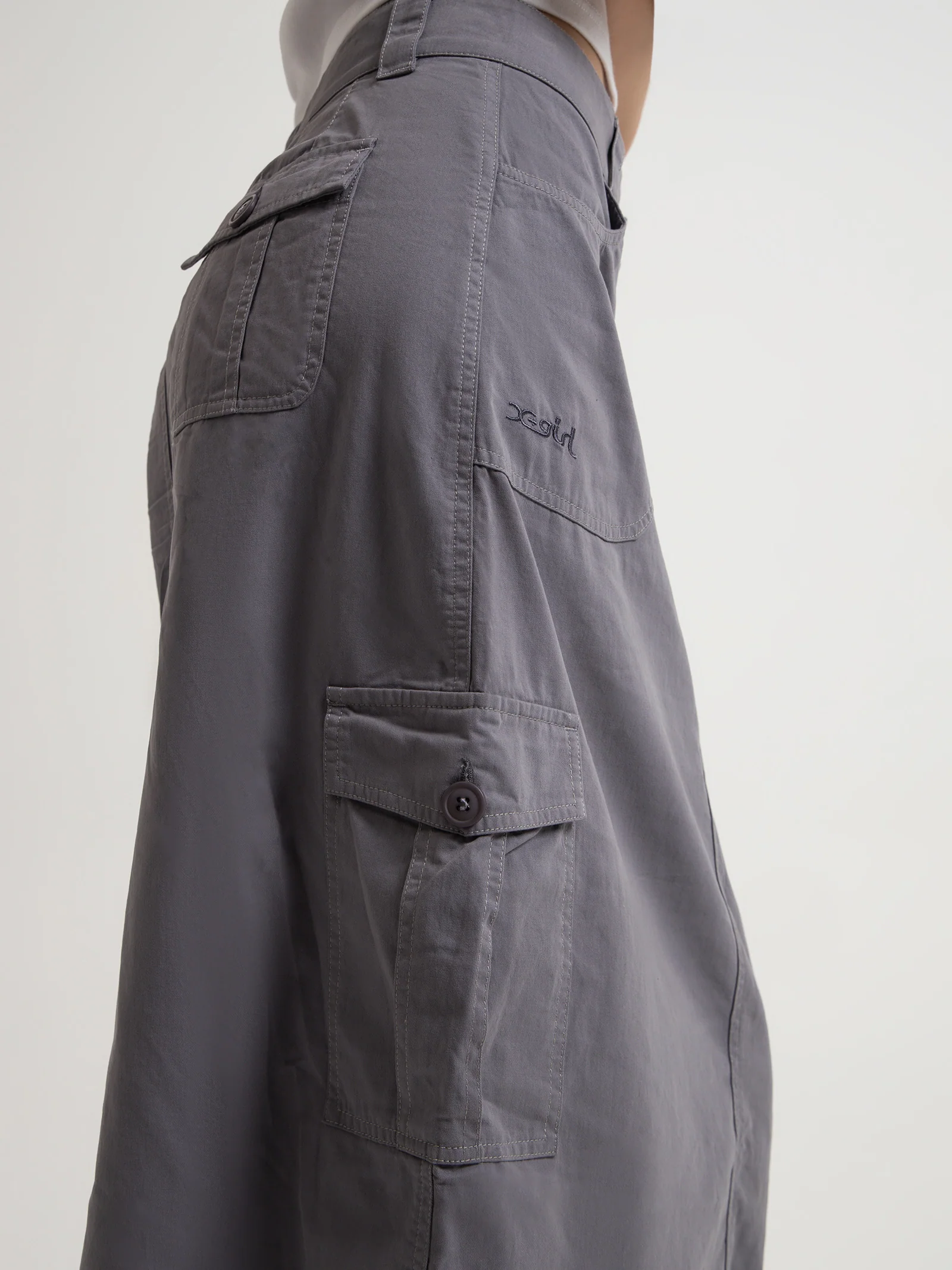 Work Cargo Maxi Skirt - Image 2