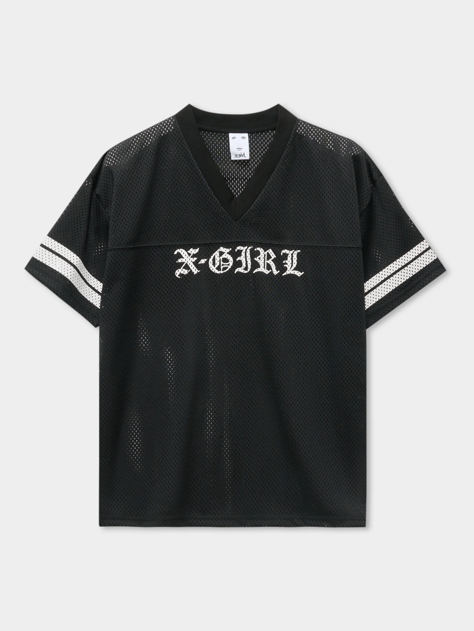 Blackletter Mesh Football Tee - Image 3