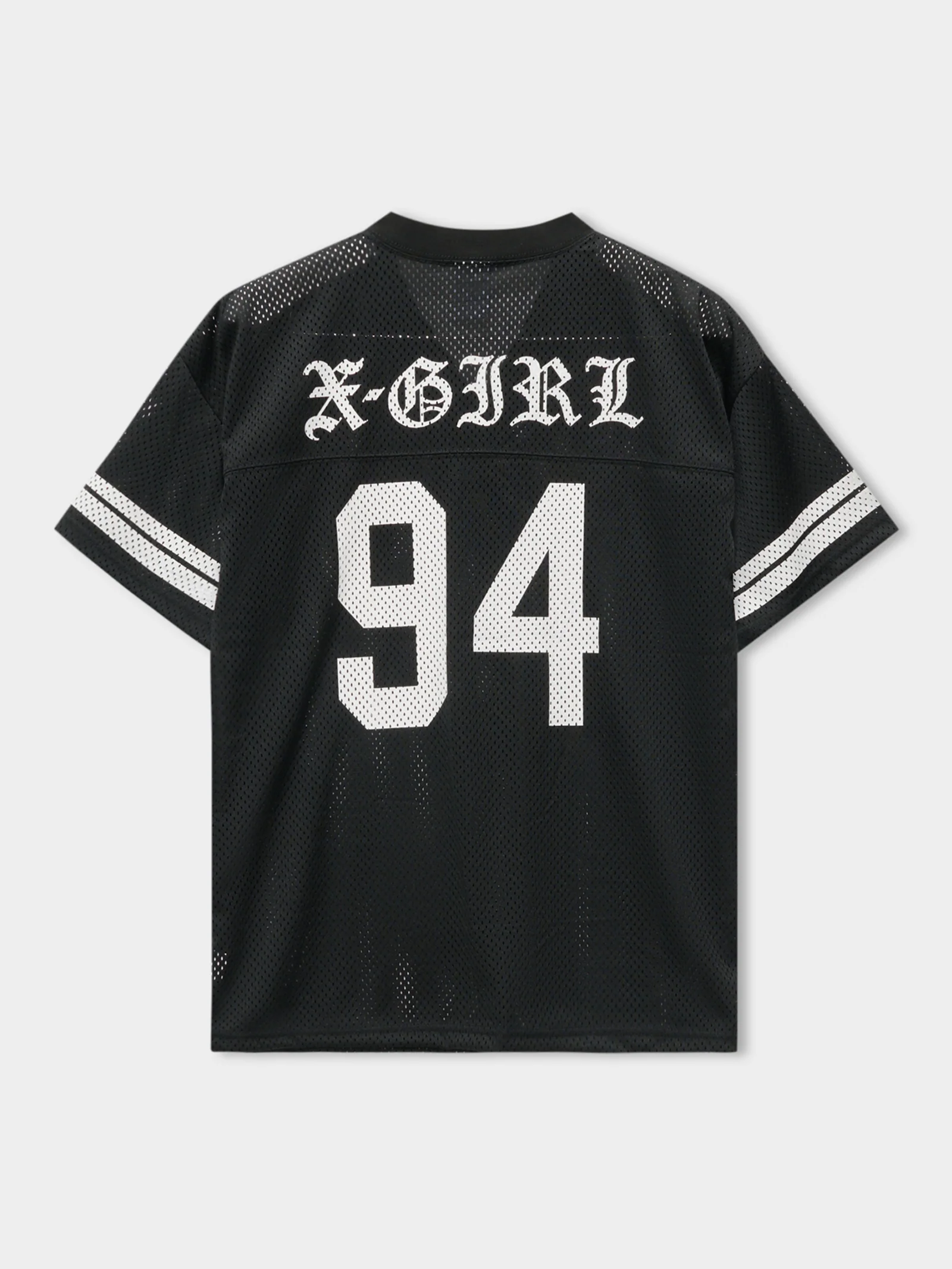 Blackletter Mesh Football Tee - Image 4