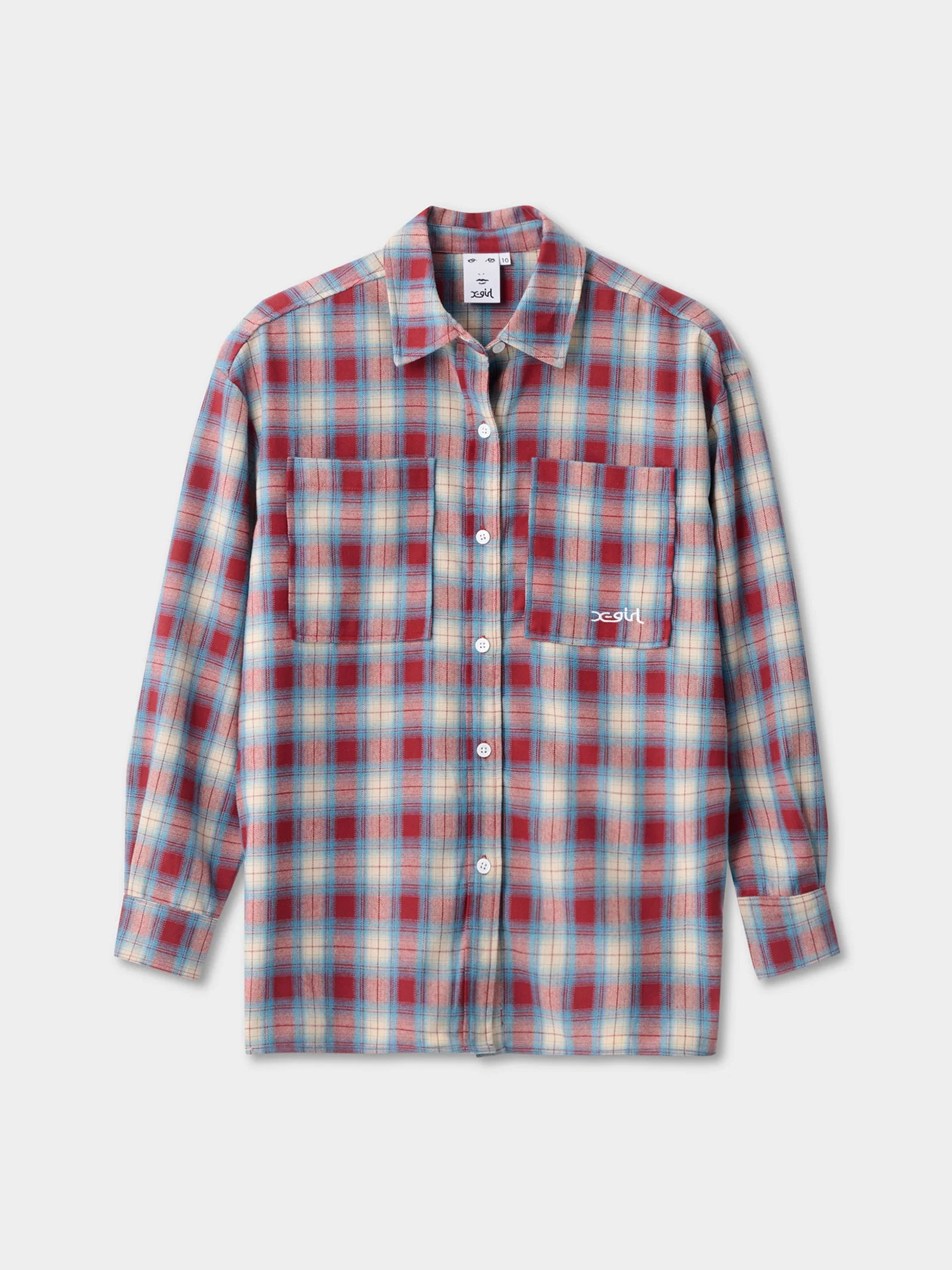 Mills Check OS Shirt - Image 3