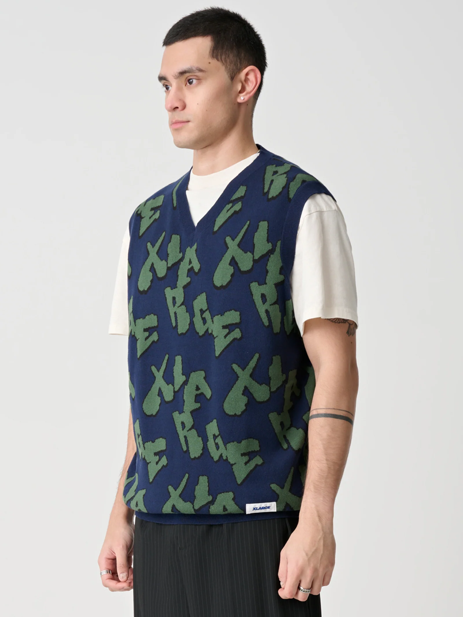 XL Drop Knit Vest - Image 3