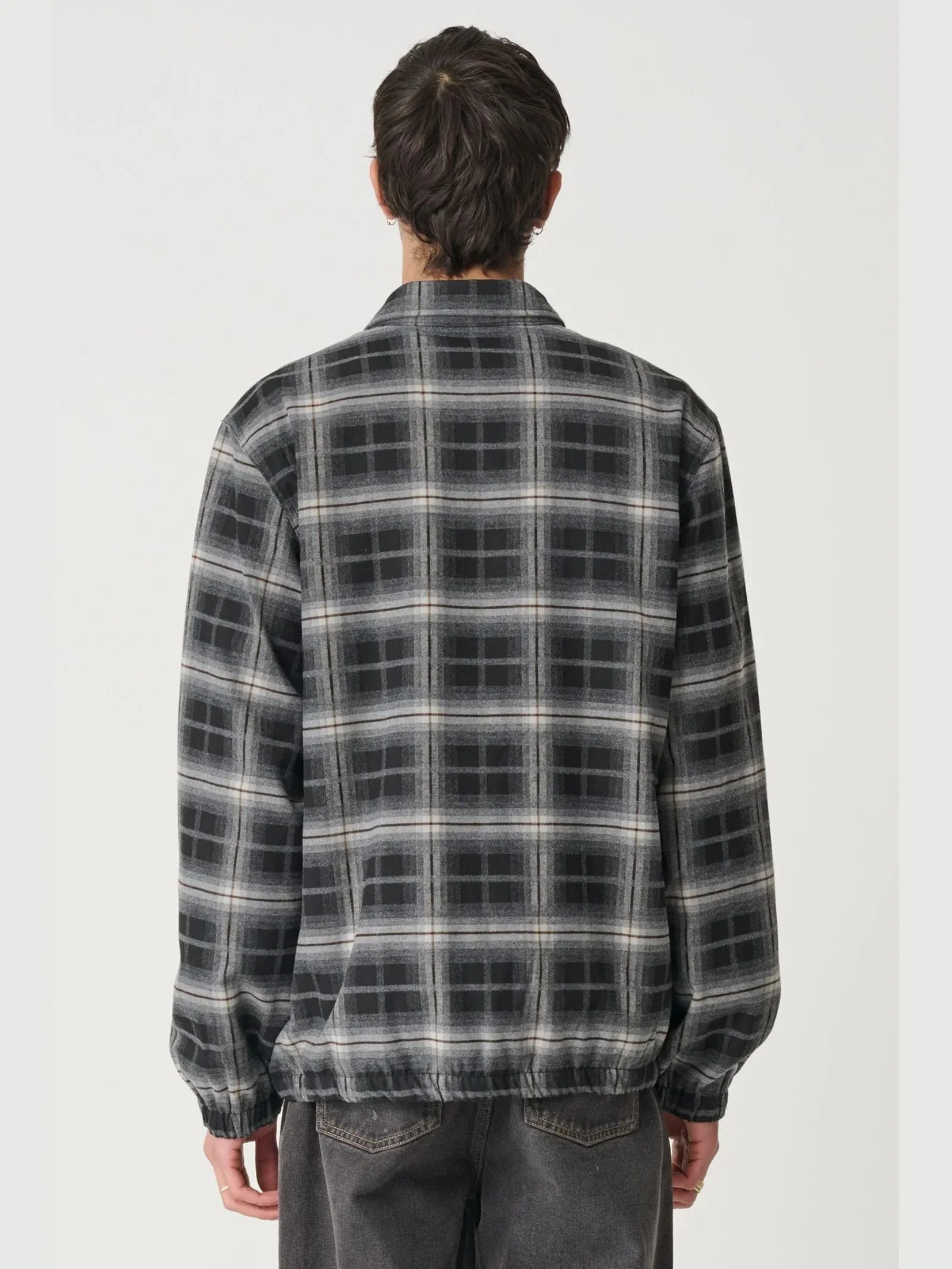 Blended Check Zip Jacket - Image 3