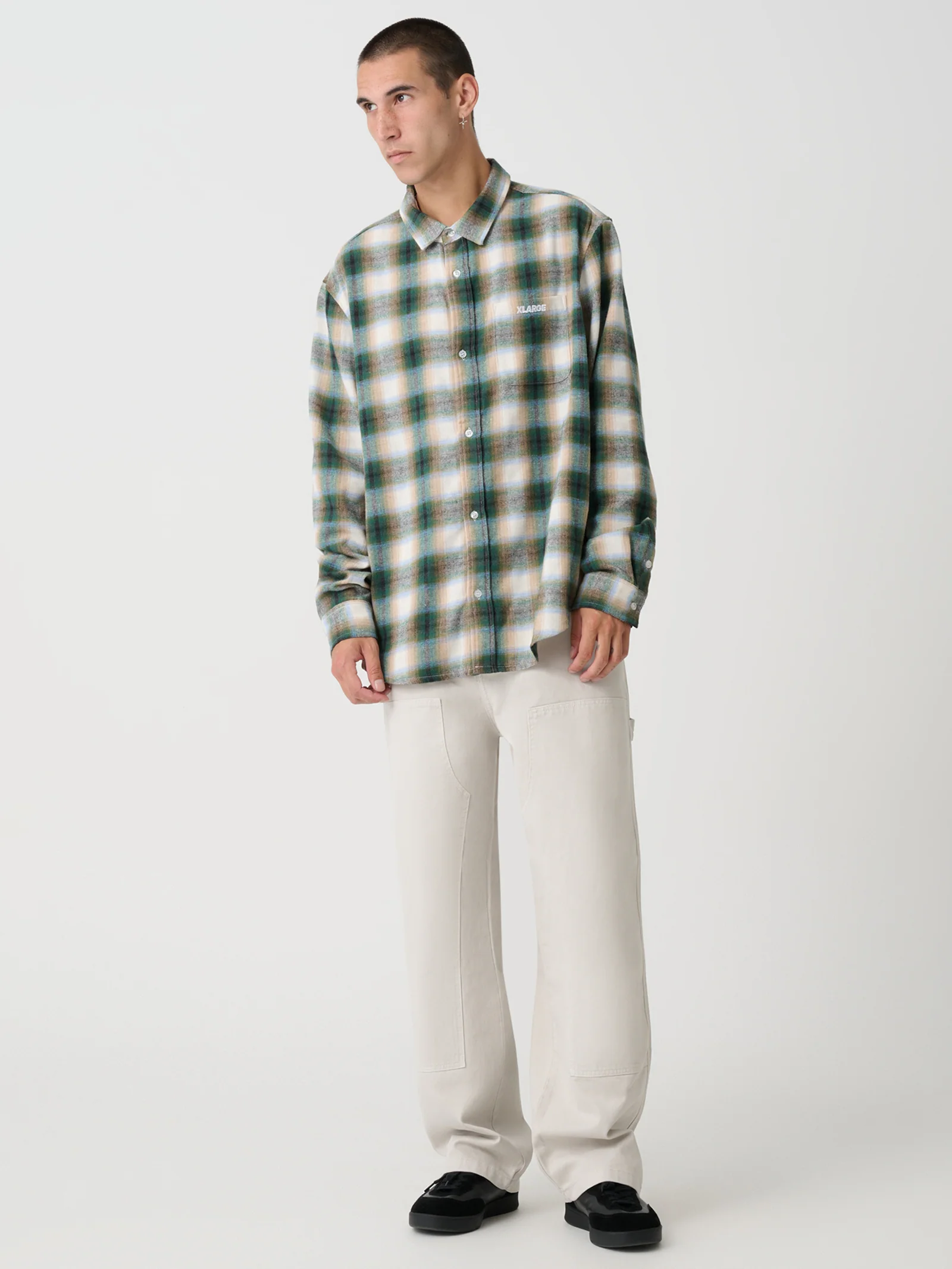 Italic Check Shirt - Image 2
