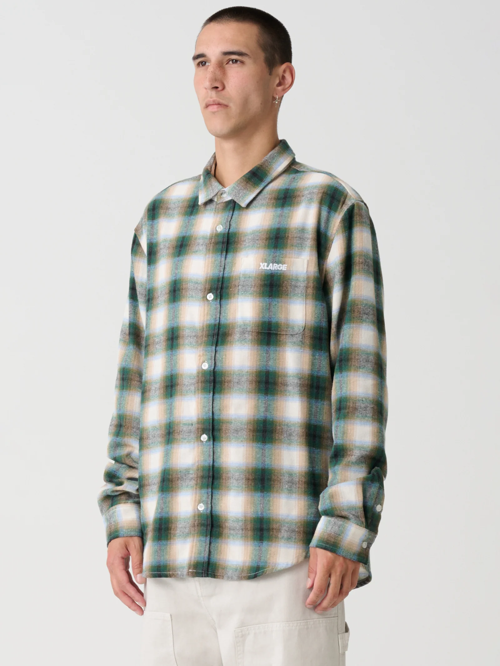 Italic Check Shirt - Image 3