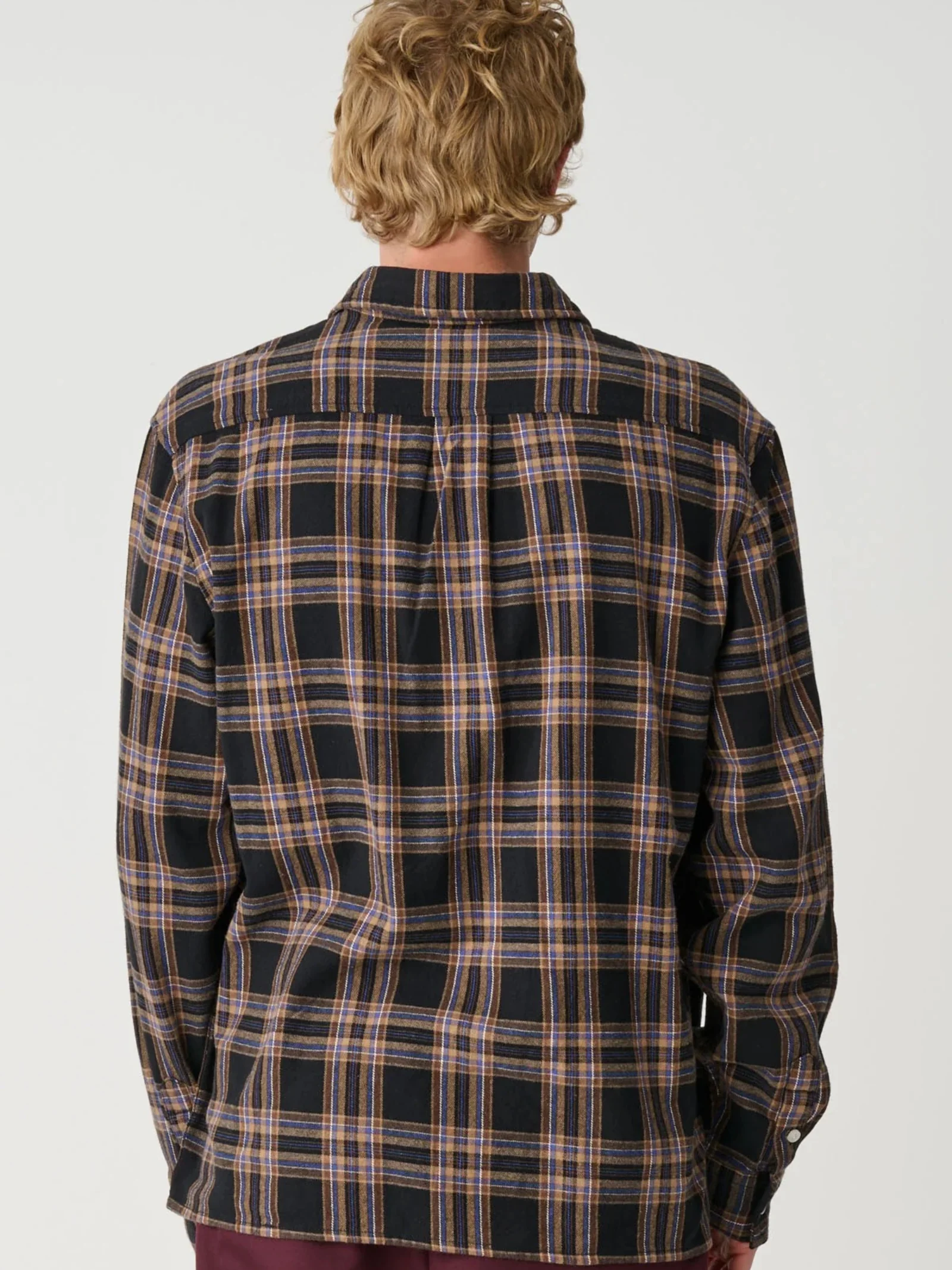 Patch Stripe Long Sleeve Shirt - Image 2