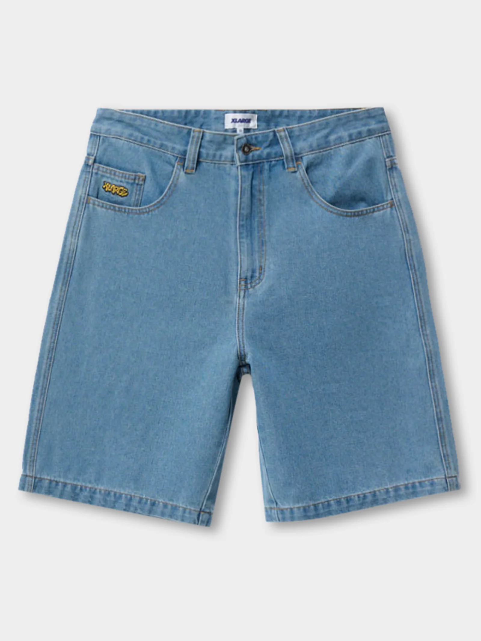 Peace Man Bull Denim Short - Image 4