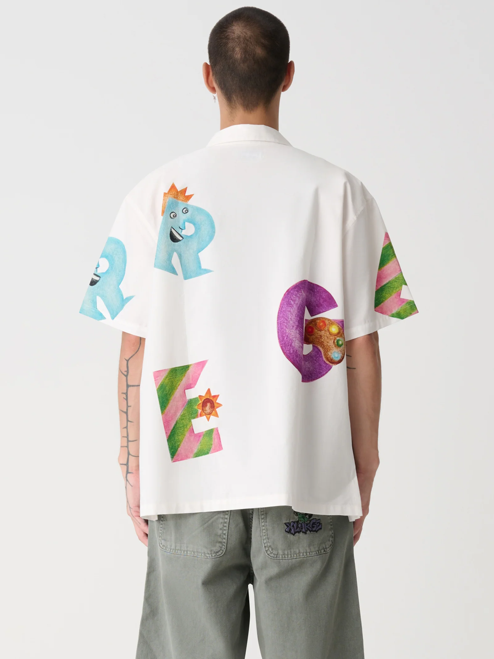 Pencil Poplin Ss Shirt - Image 2