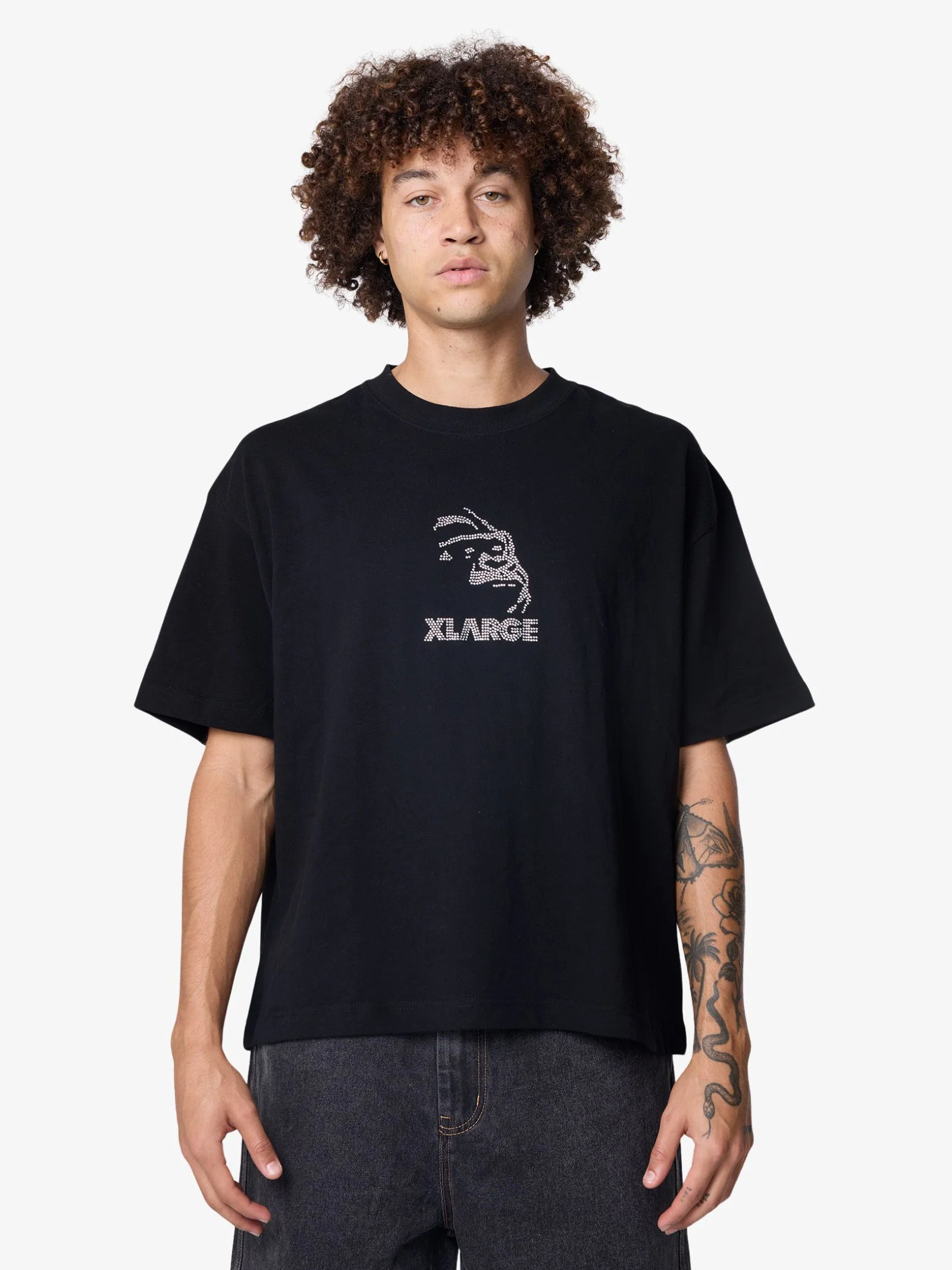 Rhinestone Gorilla Fit Tee - Image 2