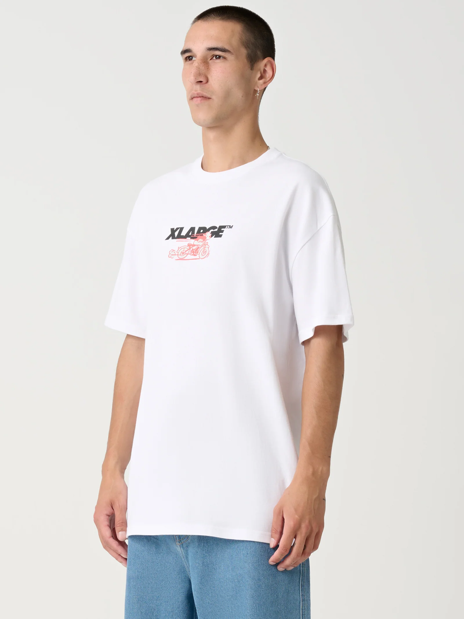 Speed Ss Tee - White - Image 4
