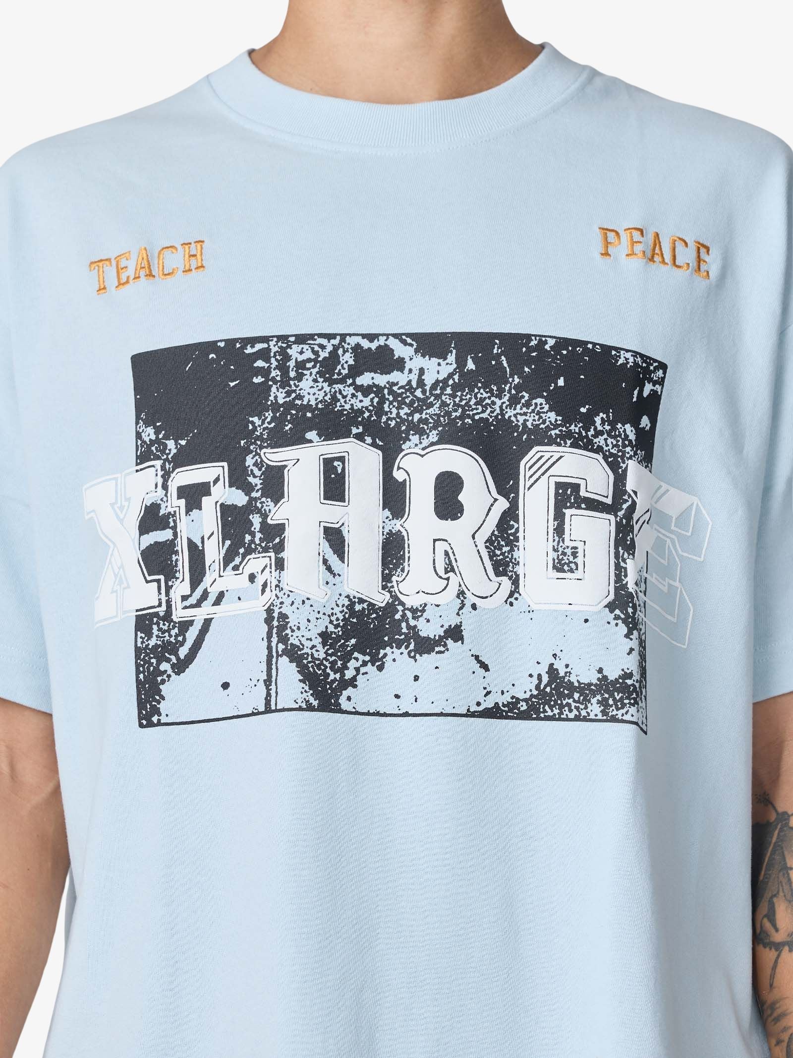 Teach Peace Gorilla Fit Tee - Image 4
