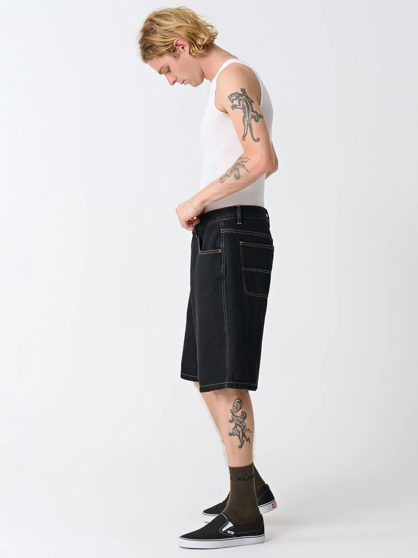 Xl Dice Bull Denim Short - Image 4