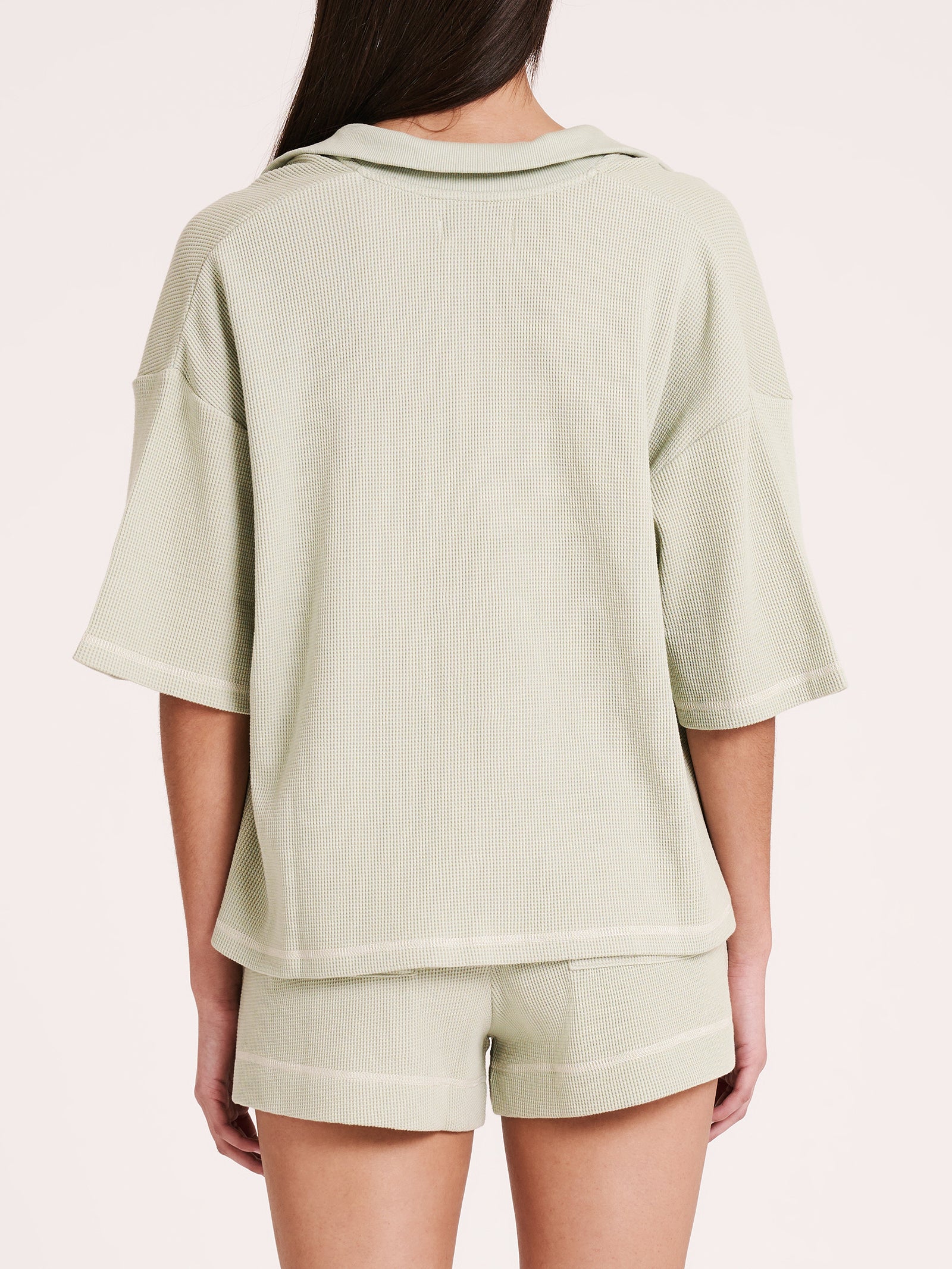 Yael Waffle Top - Image 3