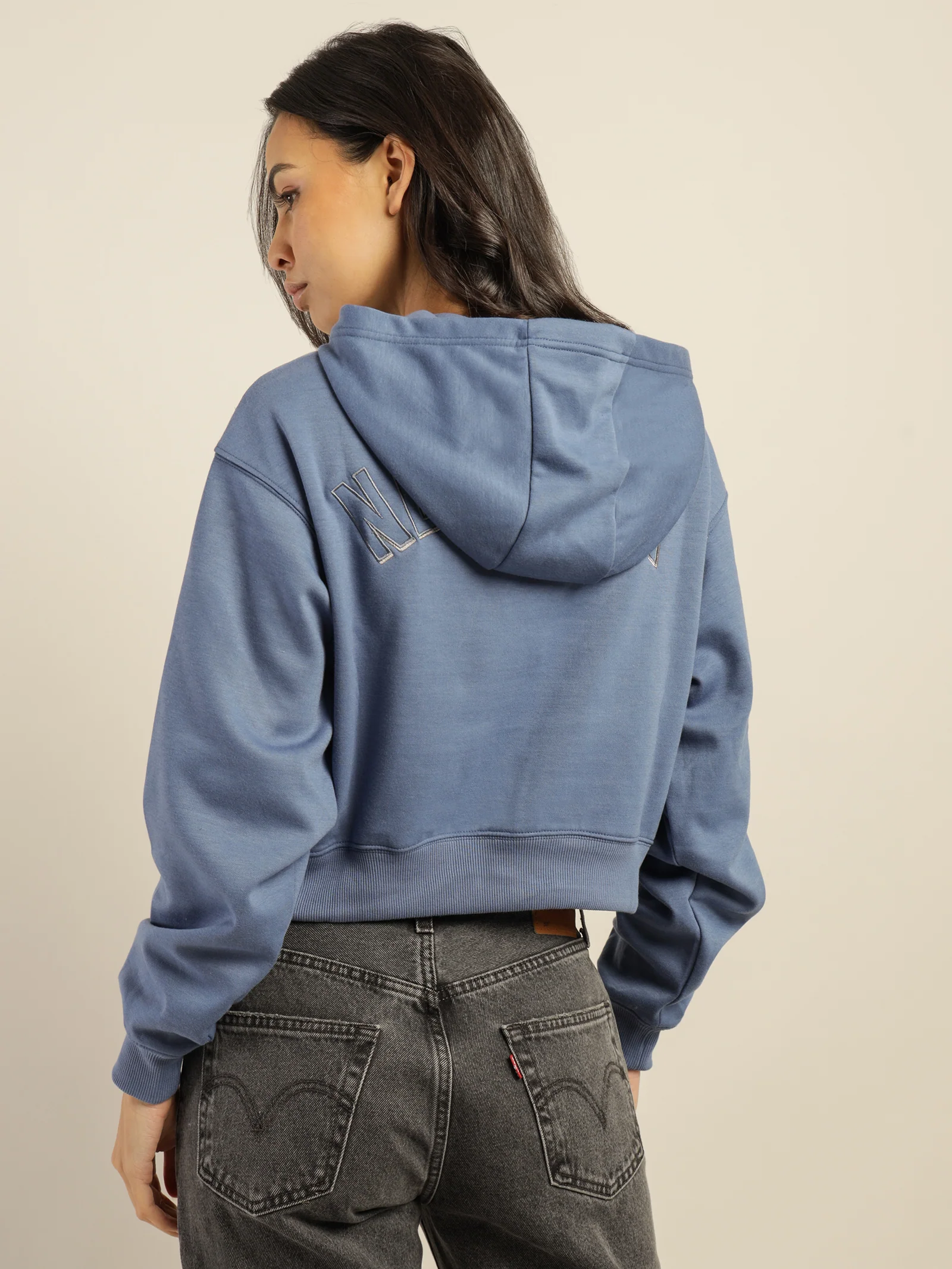 Yankees Cropped Hoodie - Image 7