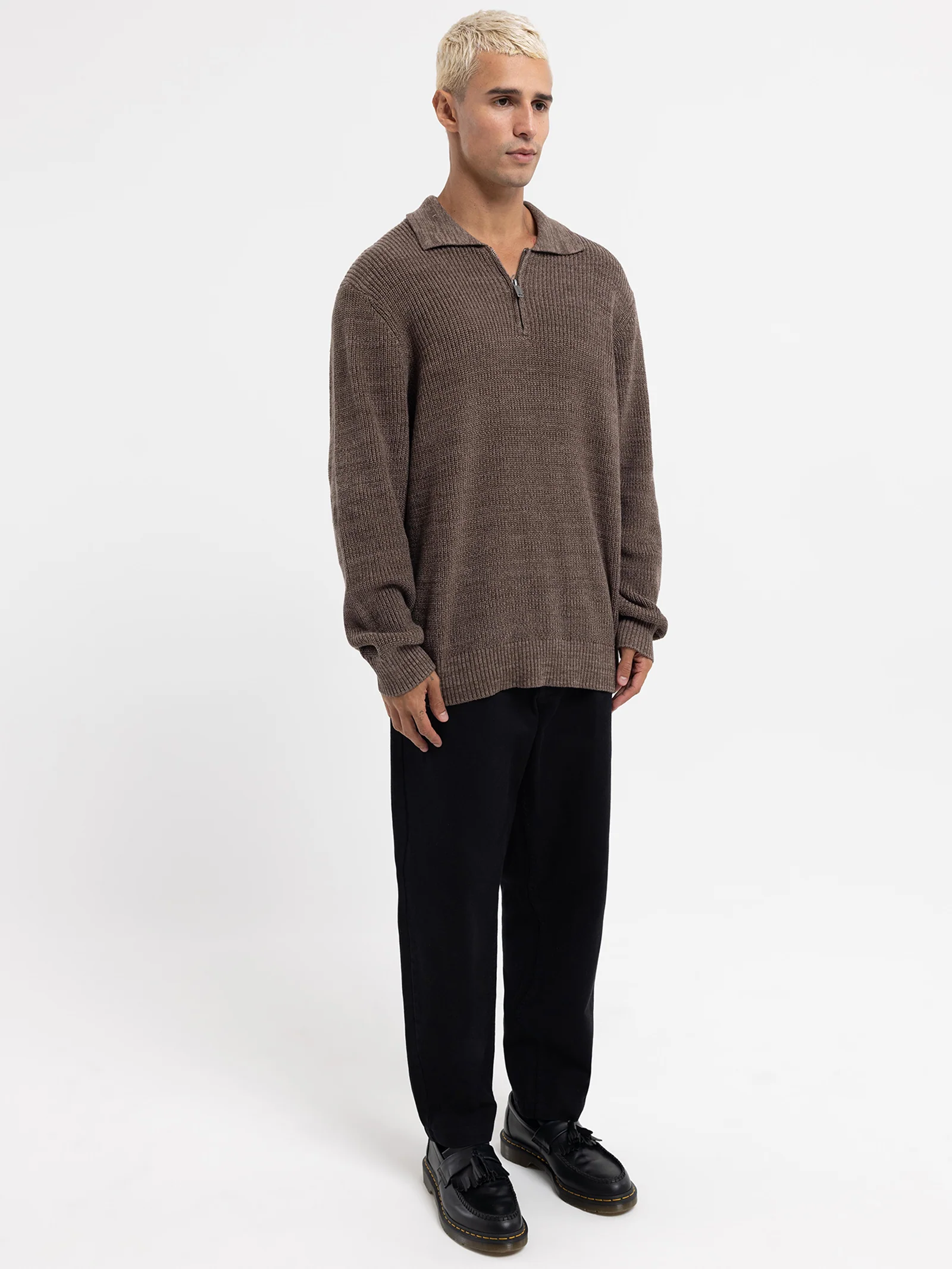 Zade Zip Knit Sweater - Image 3