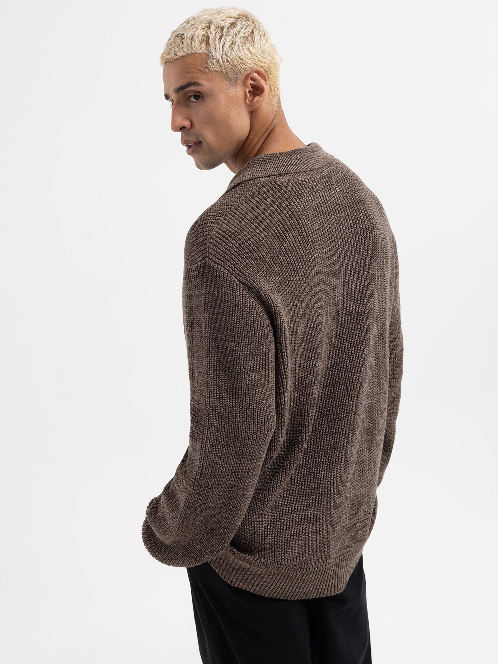 Zade Zip Knit Sweater - Image 4