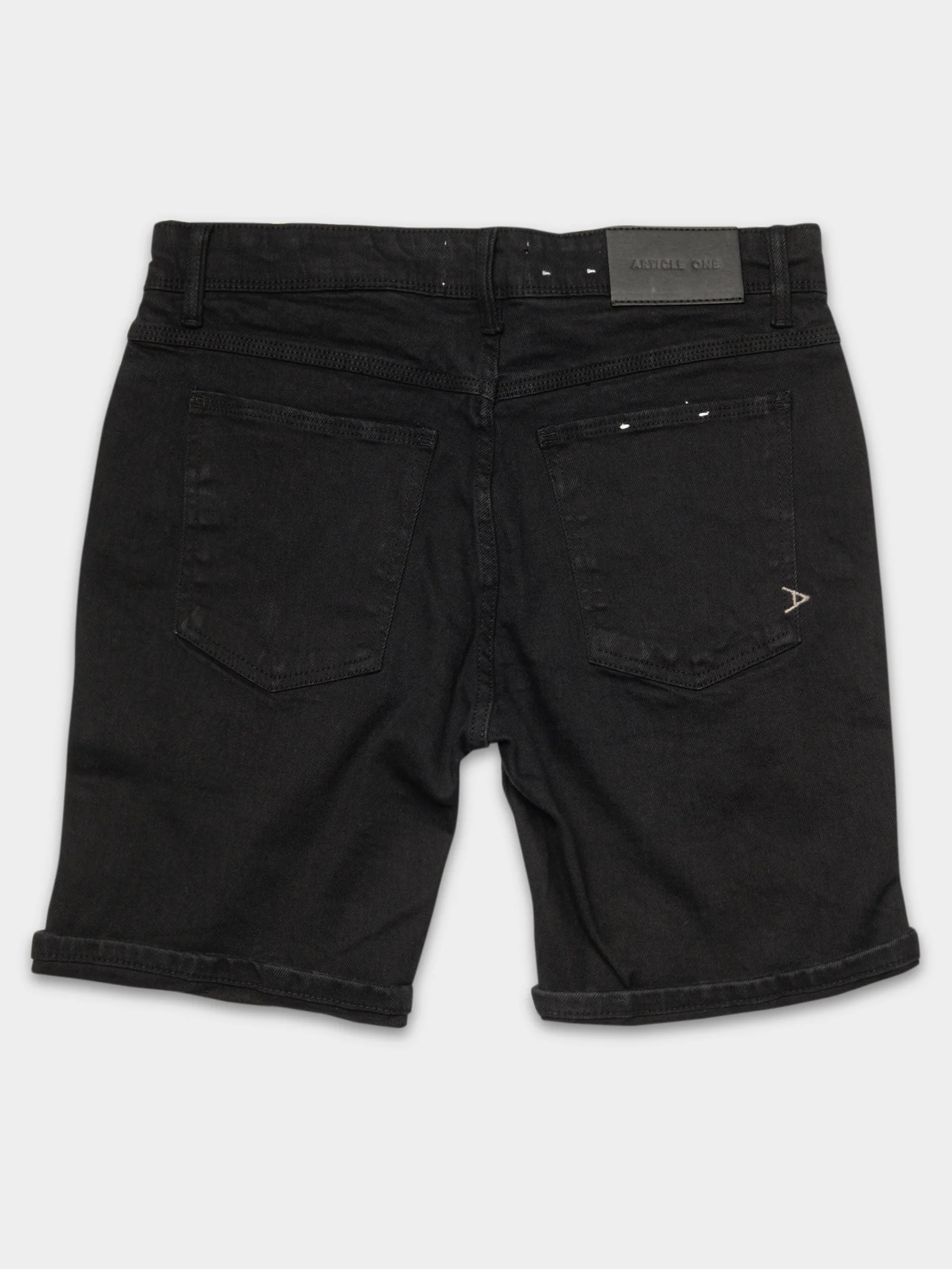 Zane Skinny Denim Short - Image 9