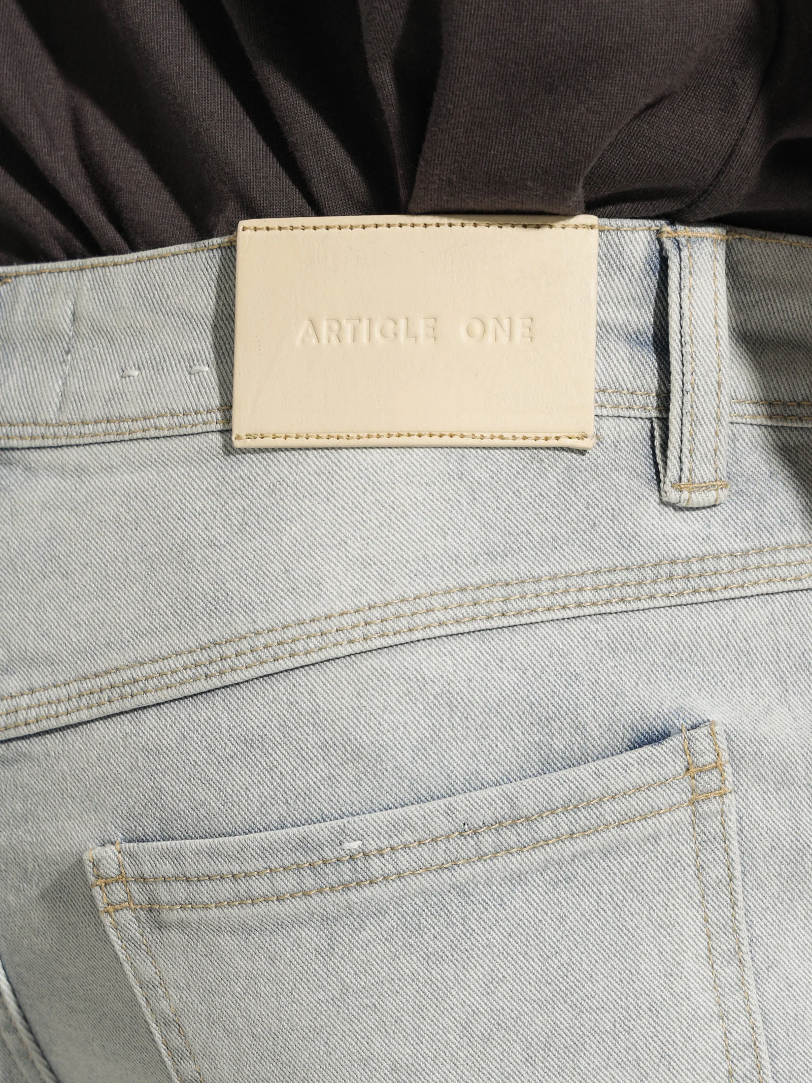 Zane Skinny Denim Shorts - Image 6