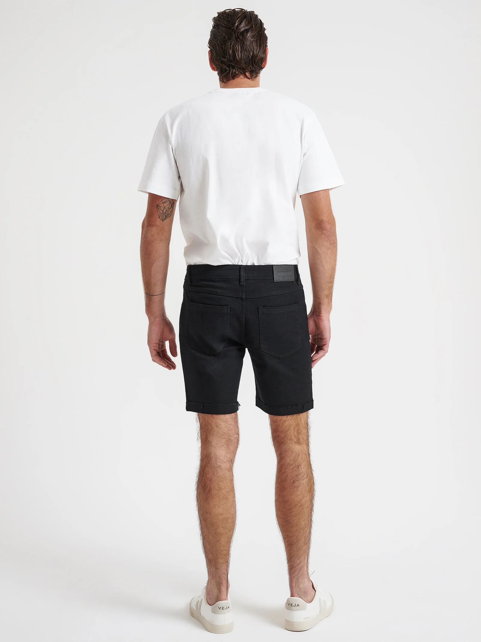Zane Skinny Denim Shorts - Image 5