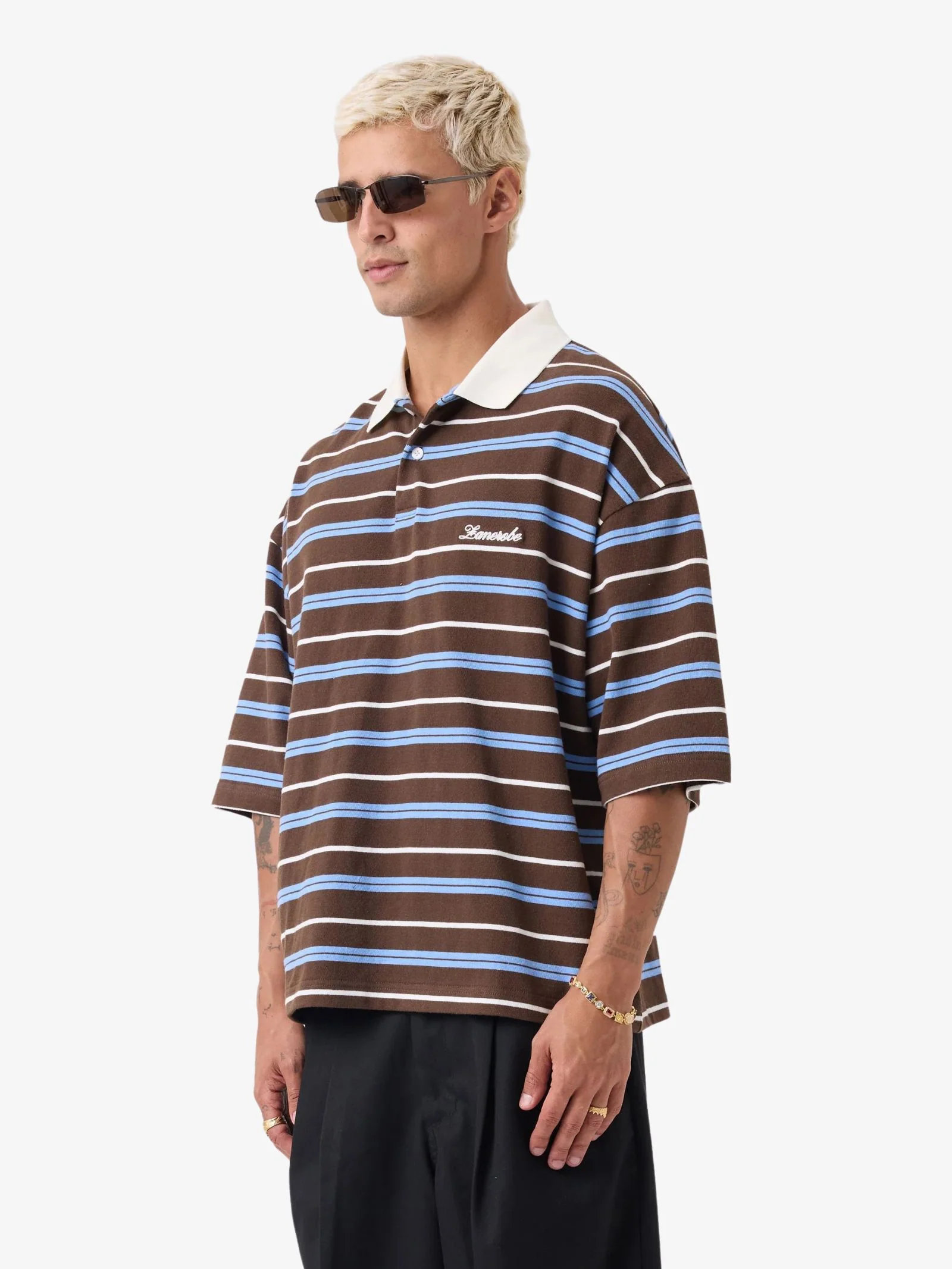Box Crop Polo Shirt - Image 4