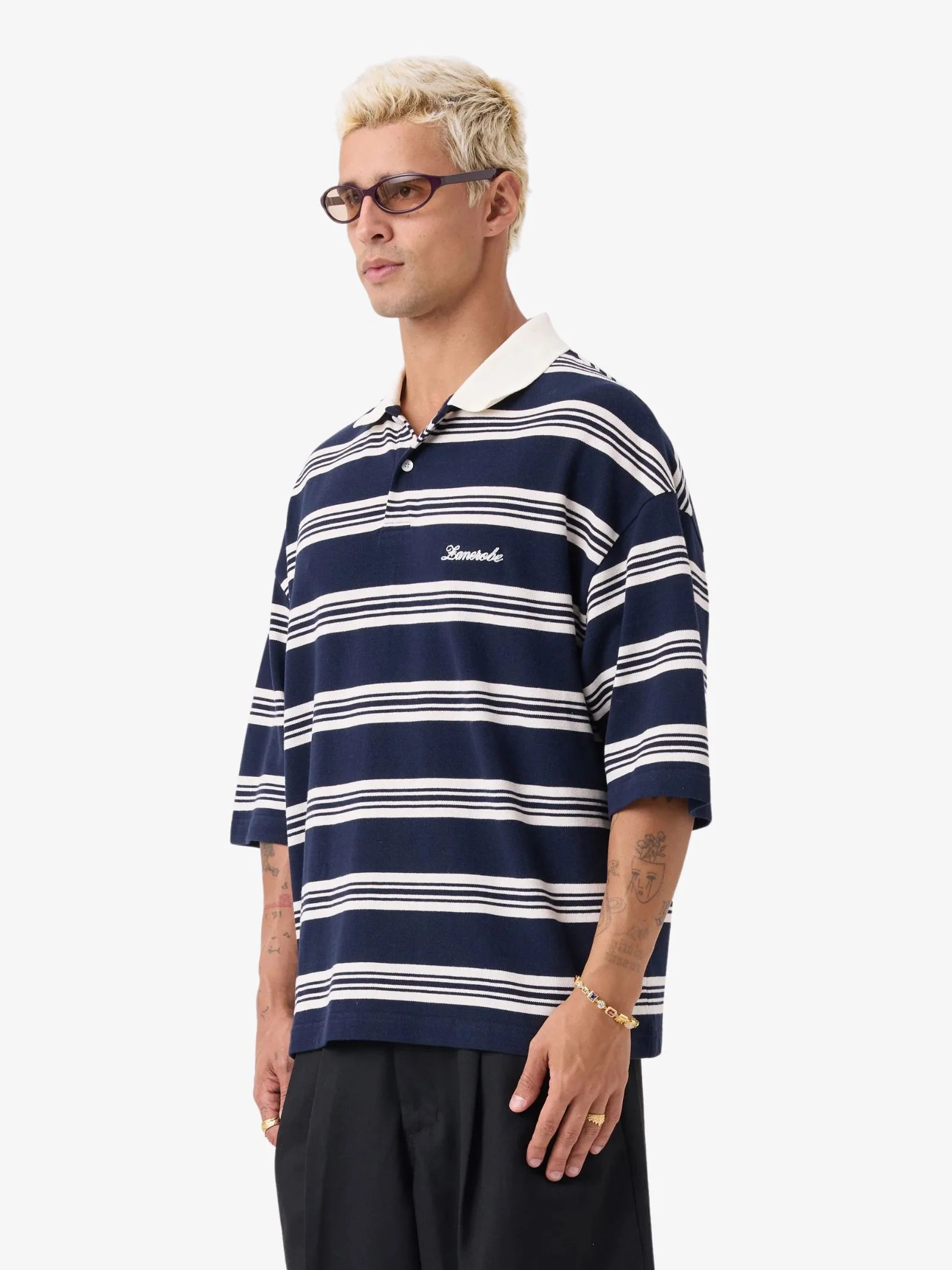 Box Crop Polo Shirt - Image 4
