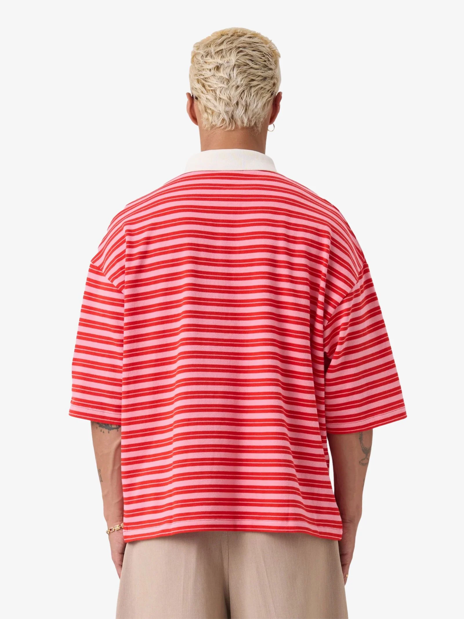 Box Crop Polo Shirt - Image 2
