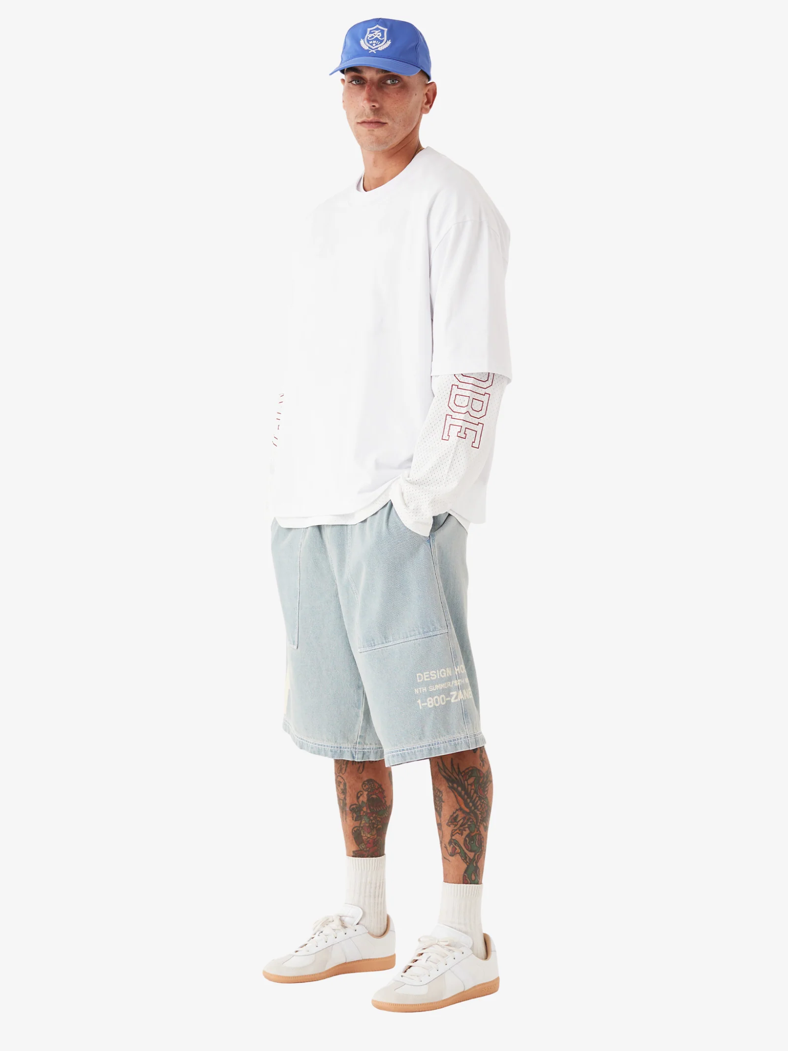 Crochet Denim Short - Image 2