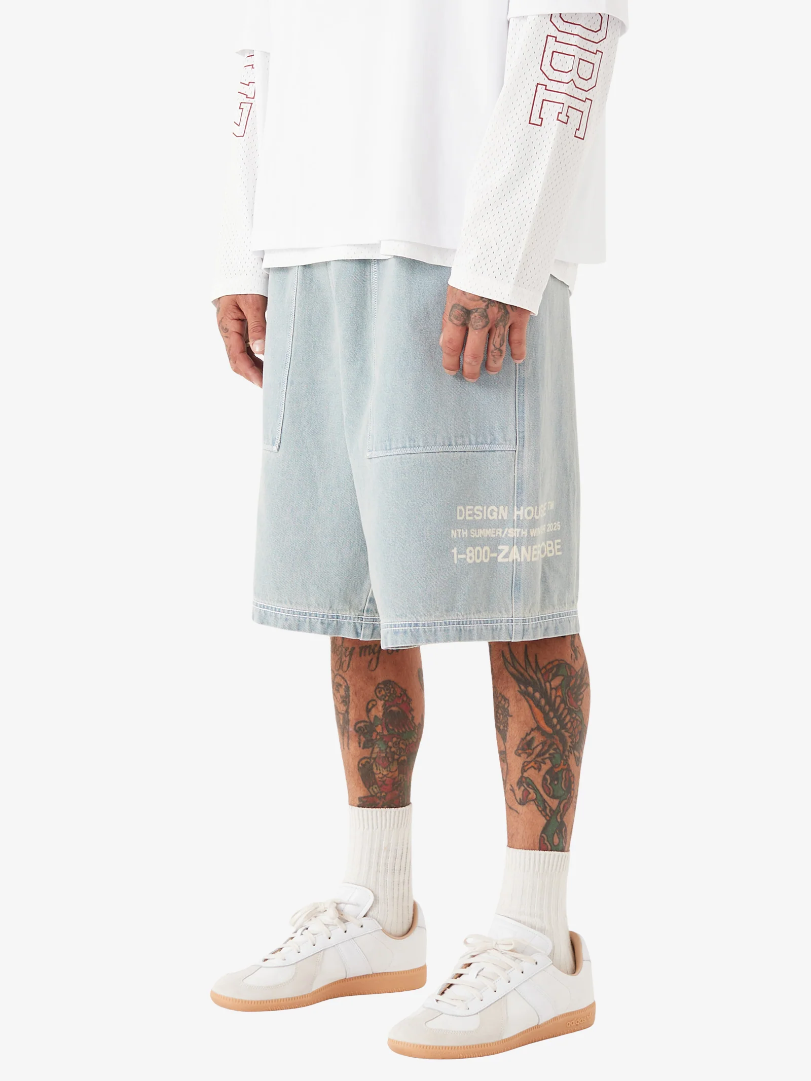 Crochet Denim Short - Image 5