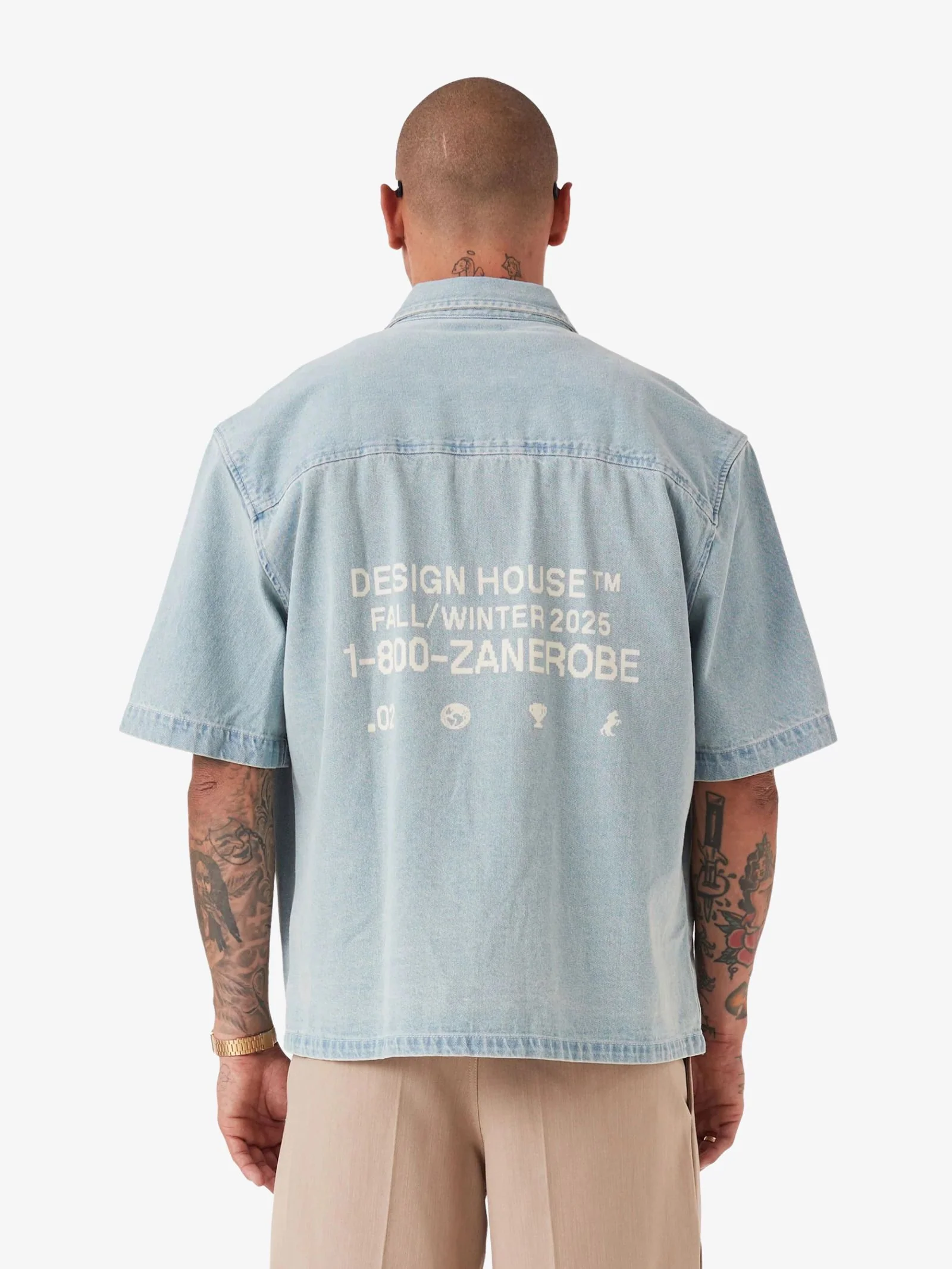 Design House Denim Shirt - Image 5