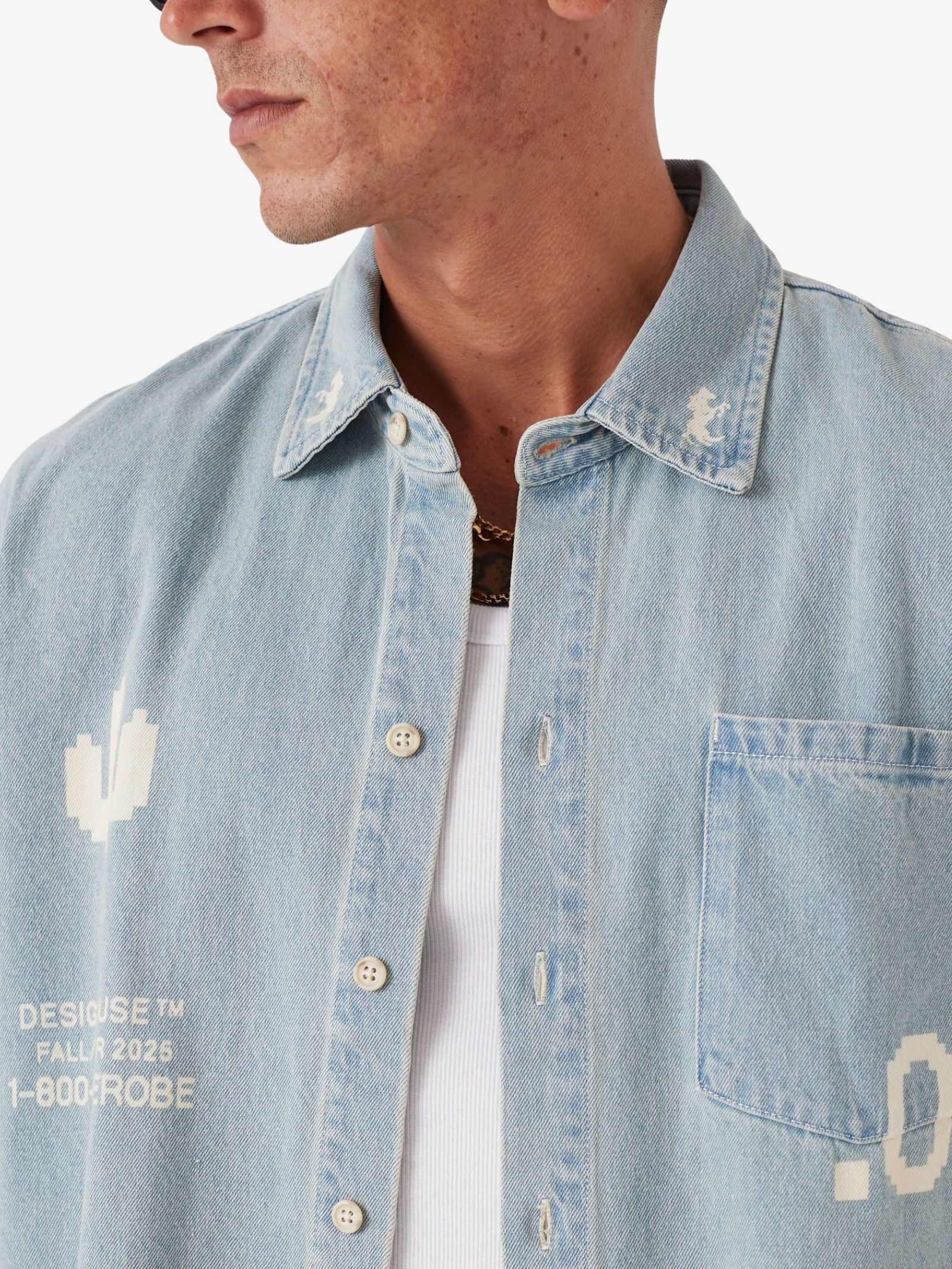 Design House Denim Shirt - Image 6